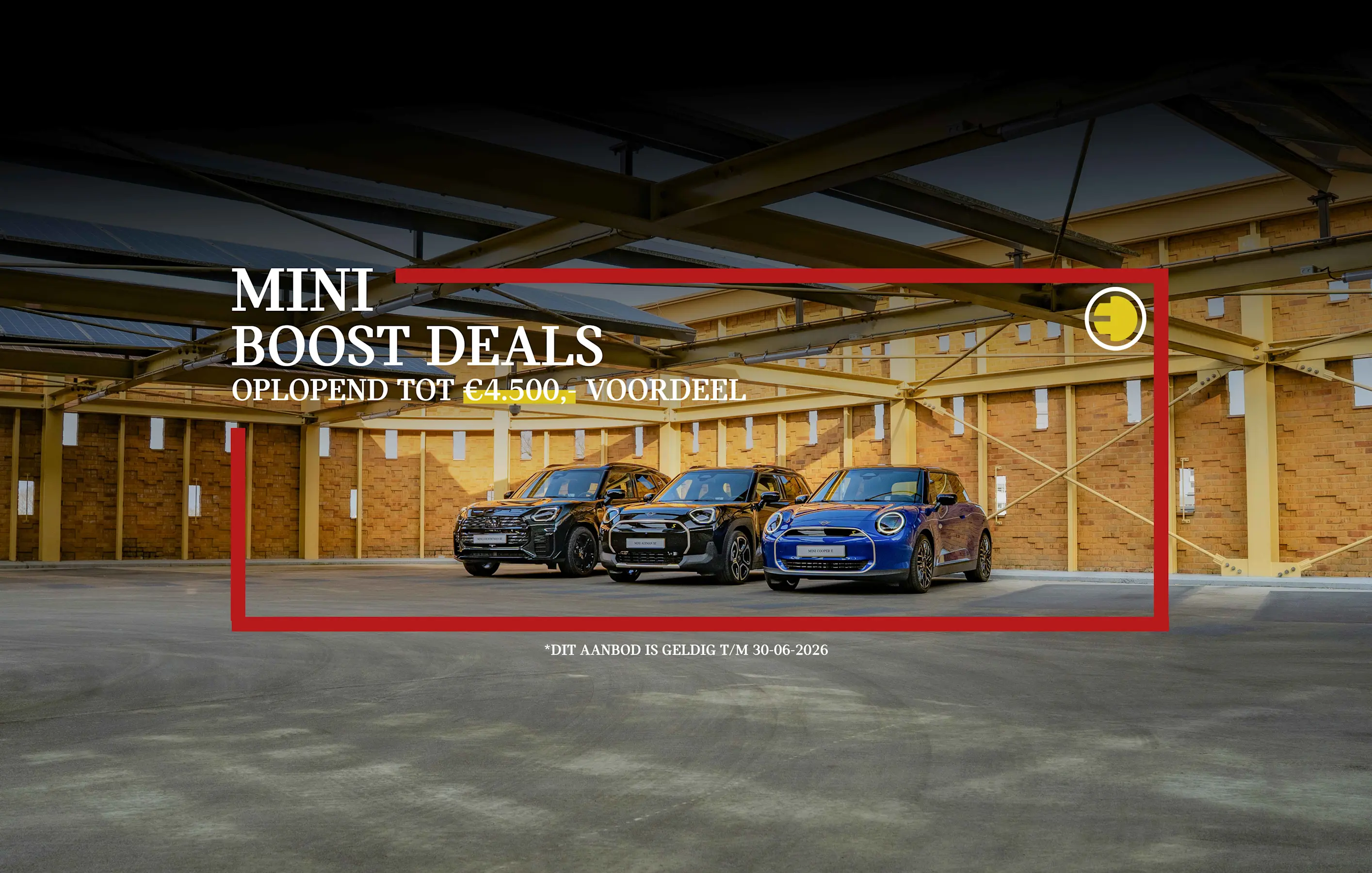 MINI - Hero - Homepage - Boost deals - Afbeelding