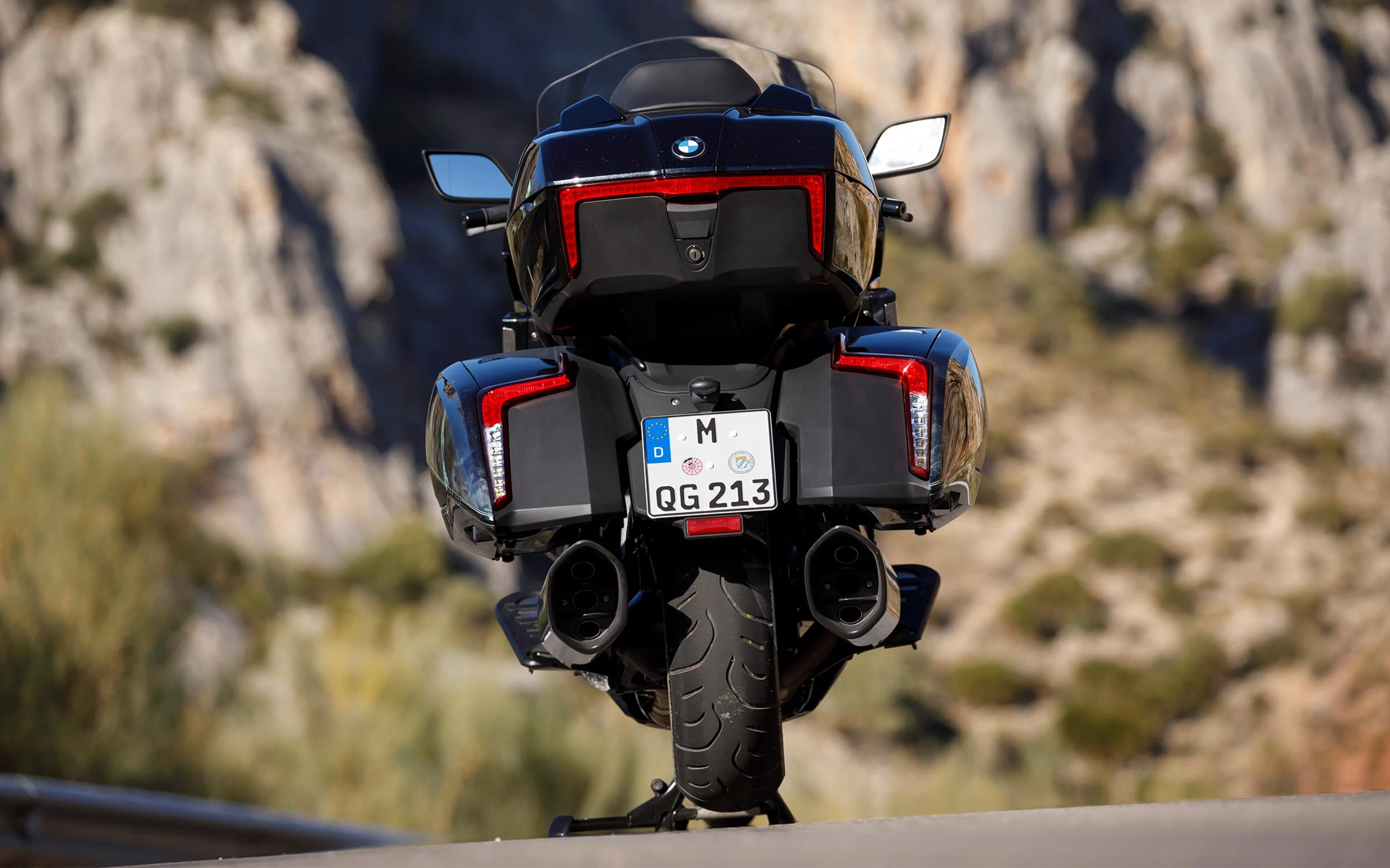 BMW K 1600 GRAND AMERICA - DESIGN - ACHTERZIJDE - AFBEELDING