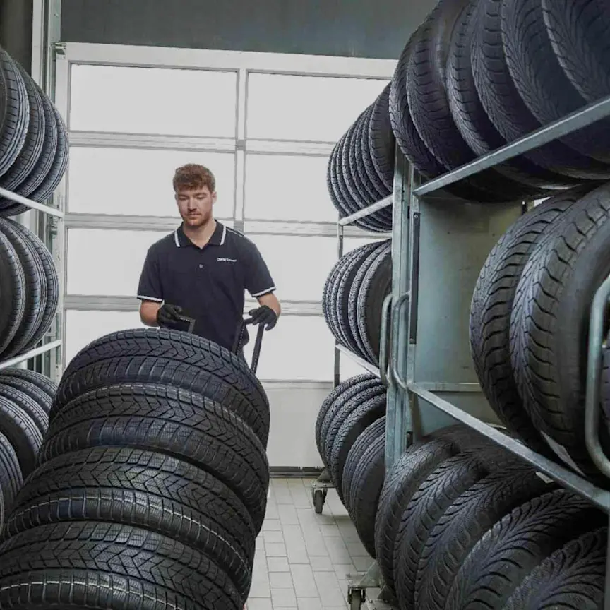 Autobanden bij Dusseldorp BMW