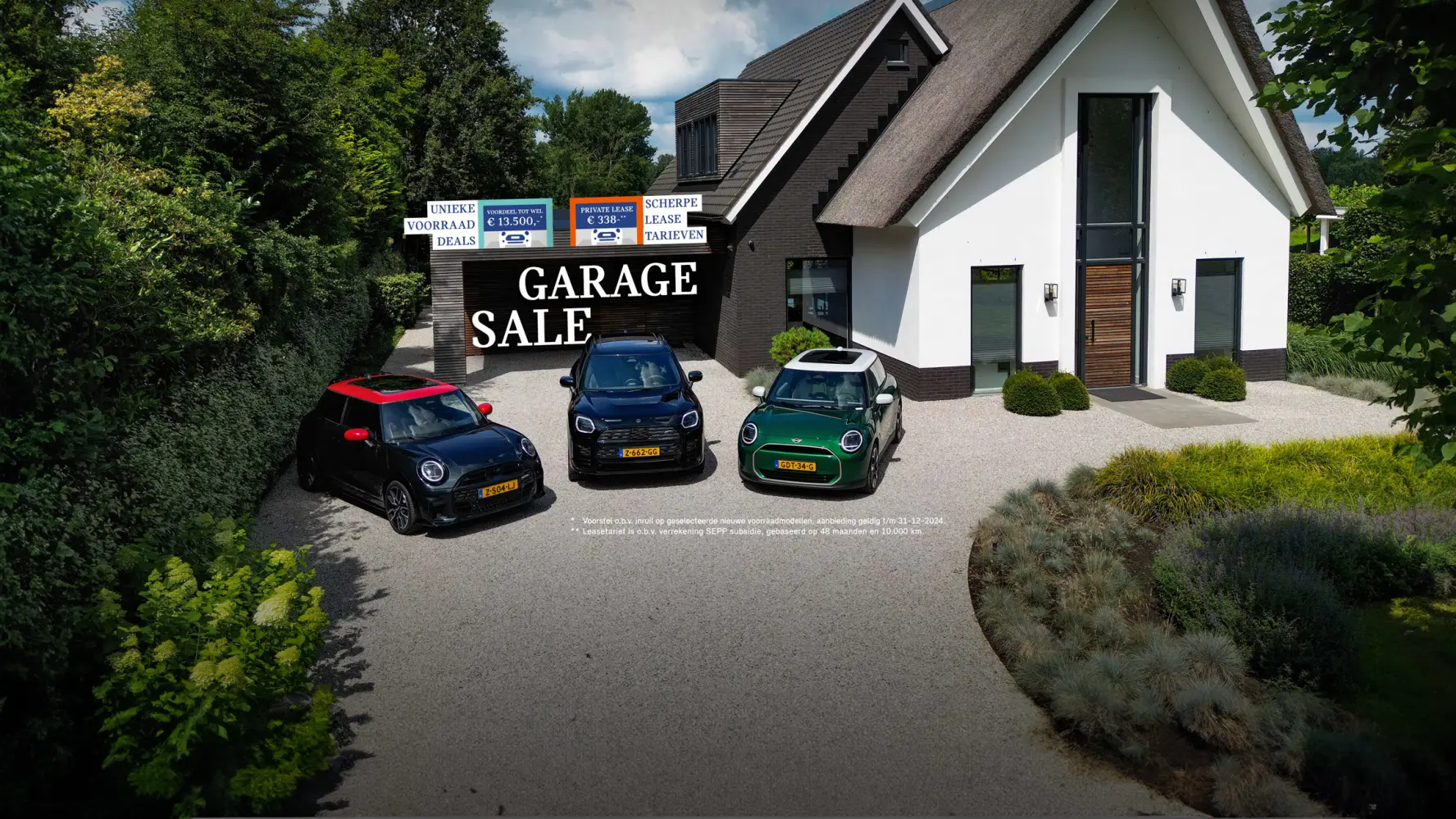 Dusseldorp MINI Garage Sale header