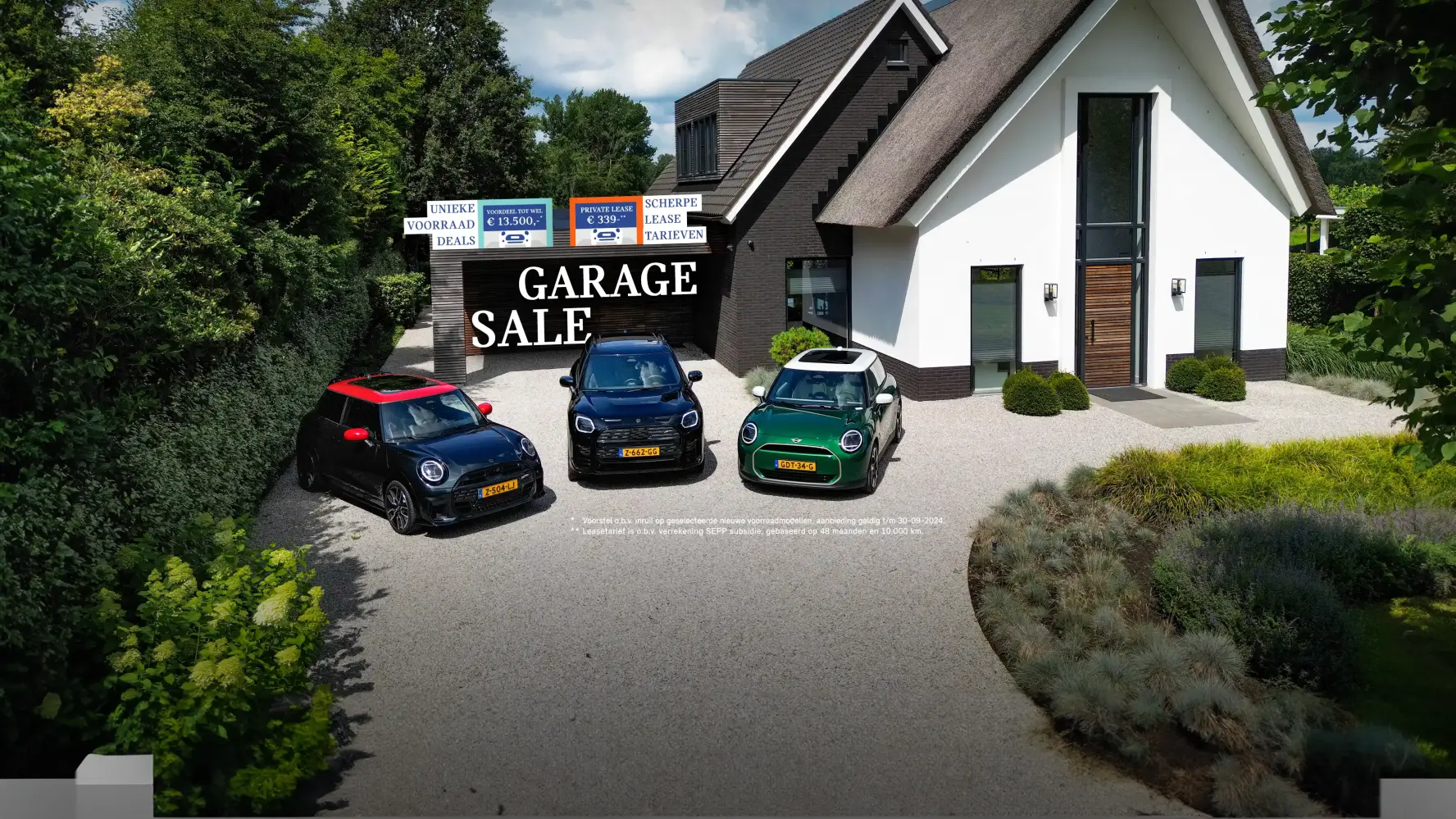 Dusseldorp MINI Garage Sale header