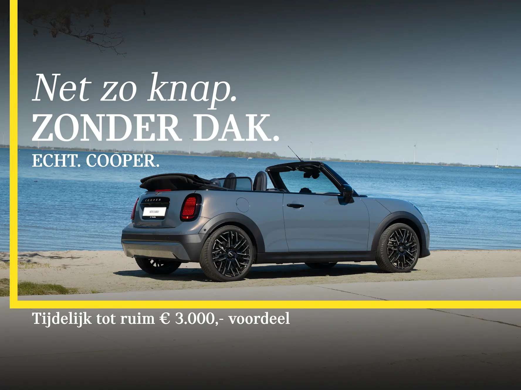 Net zo knap zonder dak