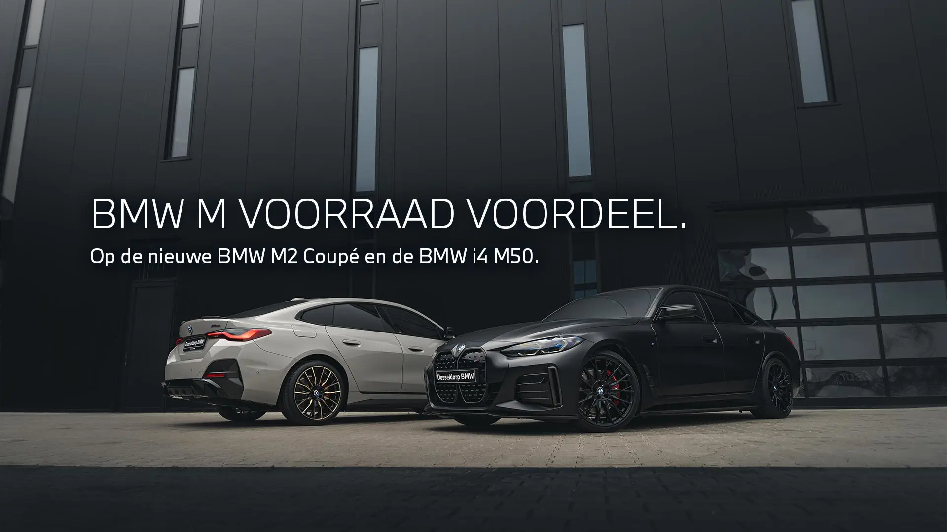 BMW M Voorraad voordeel op de nieuwe BMW M2 en BMW i4 M50