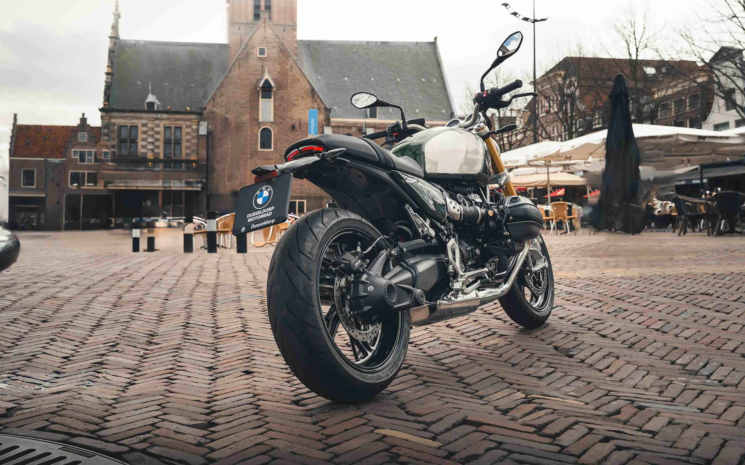 Achterzijde BMW R 12 nineT