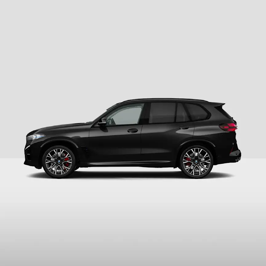 Modeloverzicht BMW X5 zijkant