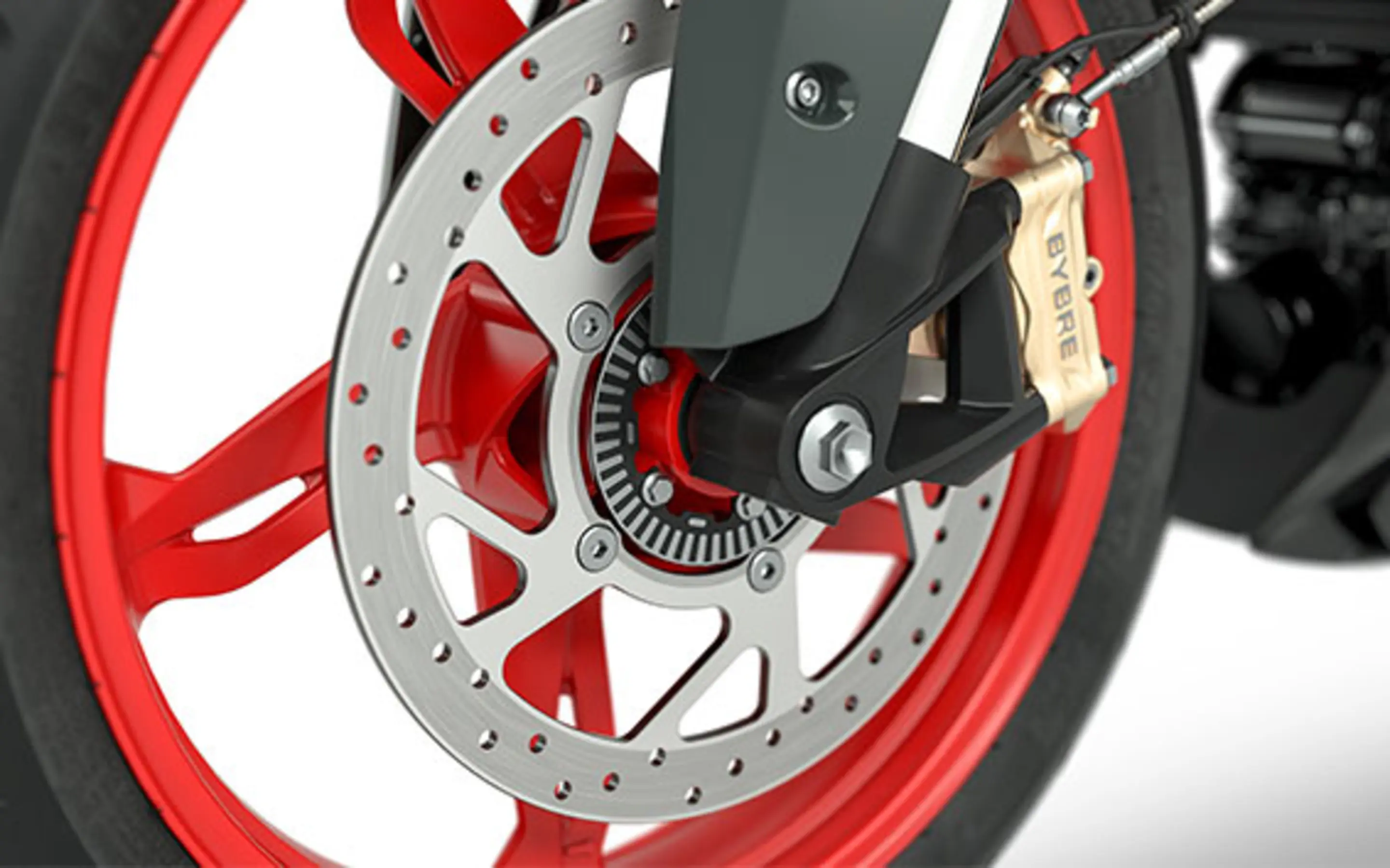 De velgen van de BMW G 310 R