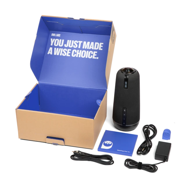 In the box | Meeting Owl 4+