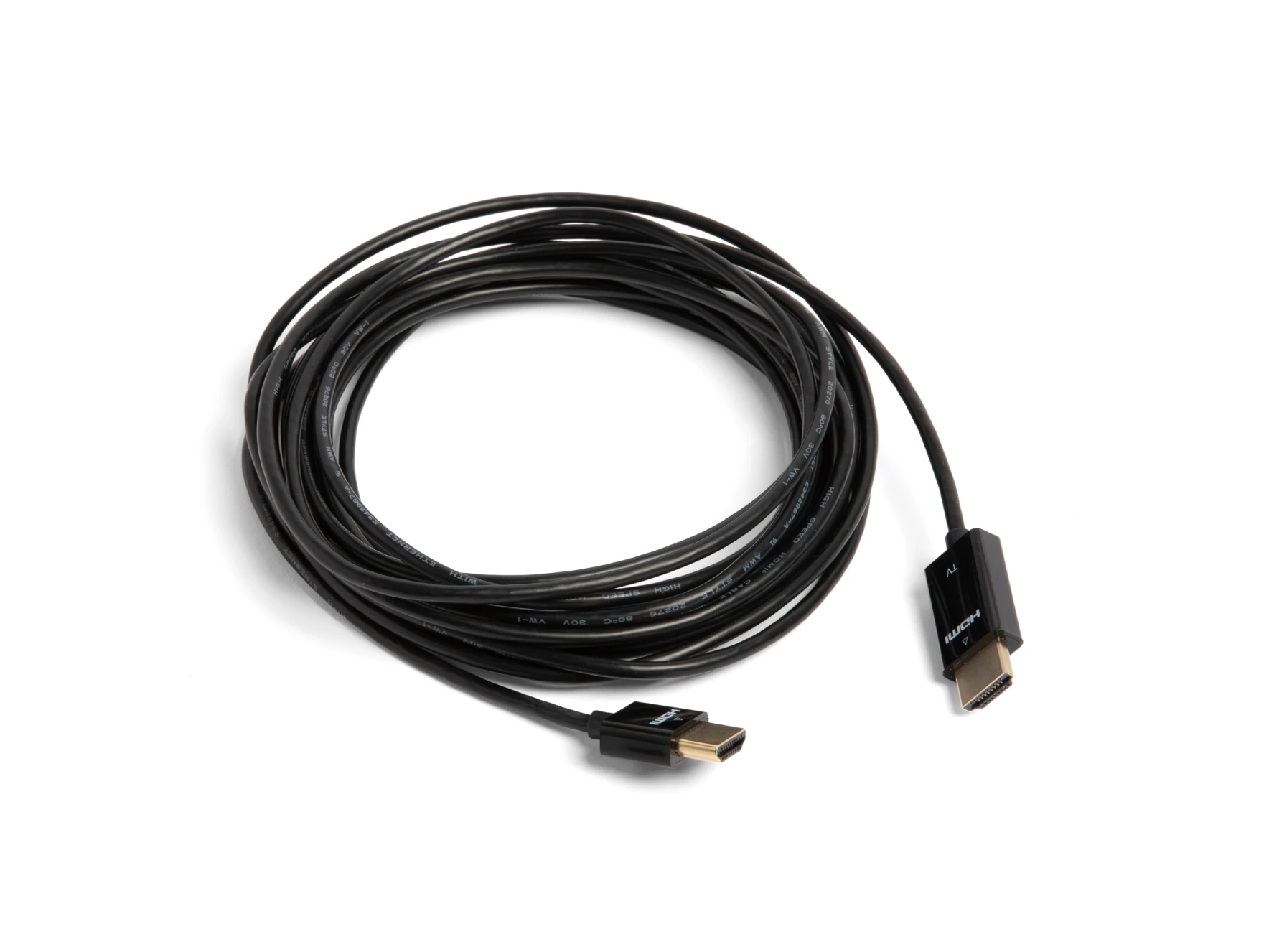 HDMI Cable (16 ft/5 m) Product Image, Coiled