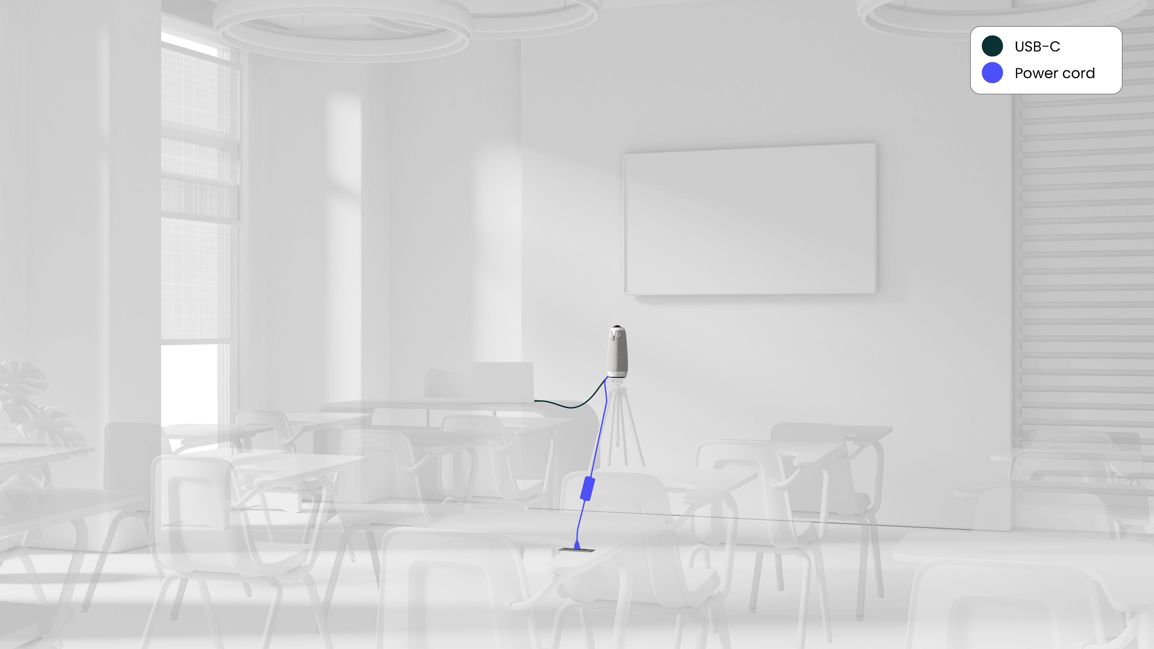 Room Render | Classroom (MO3) | Wires