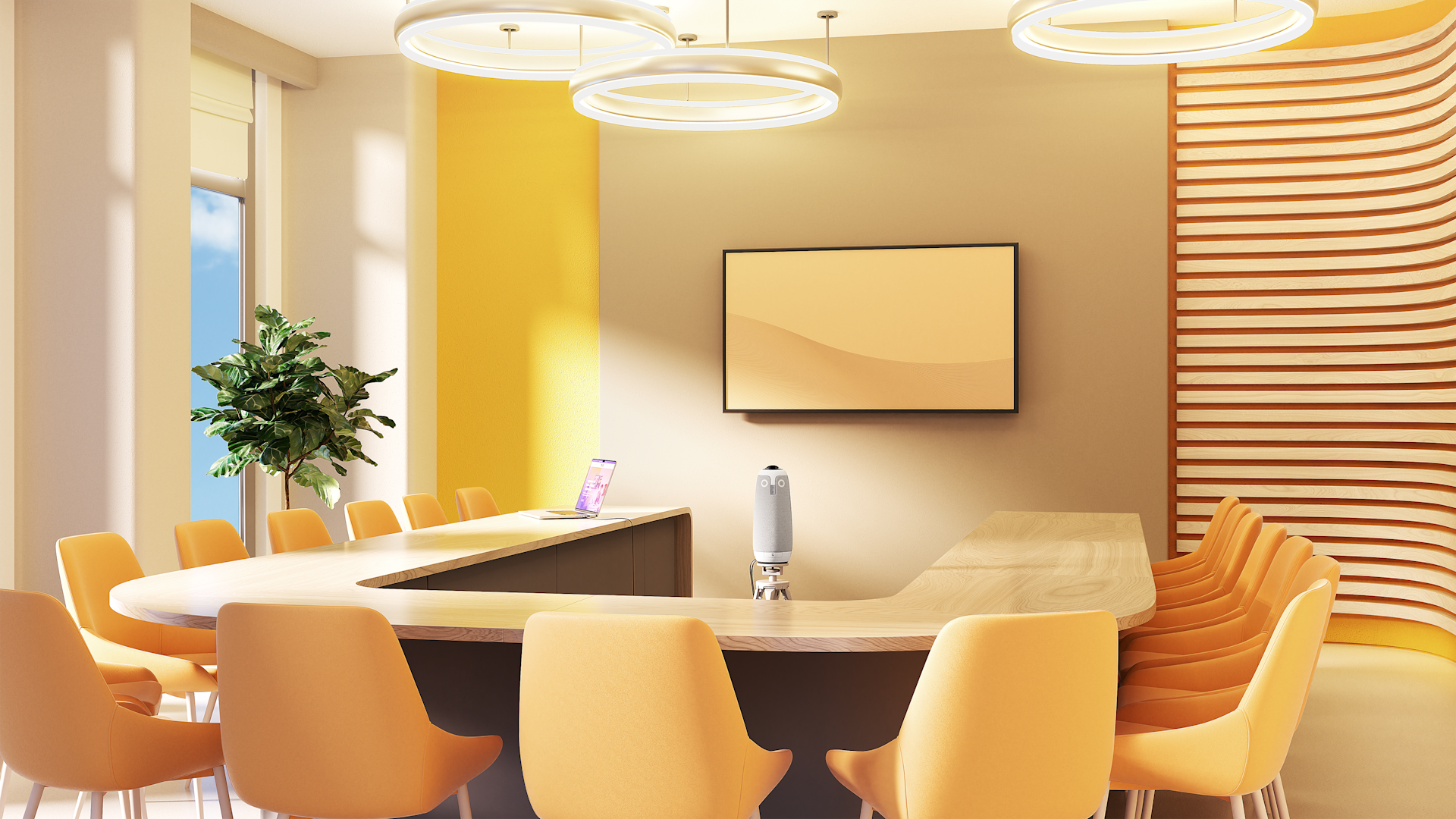 Room Render | U-Shape (MO3) | Full Color