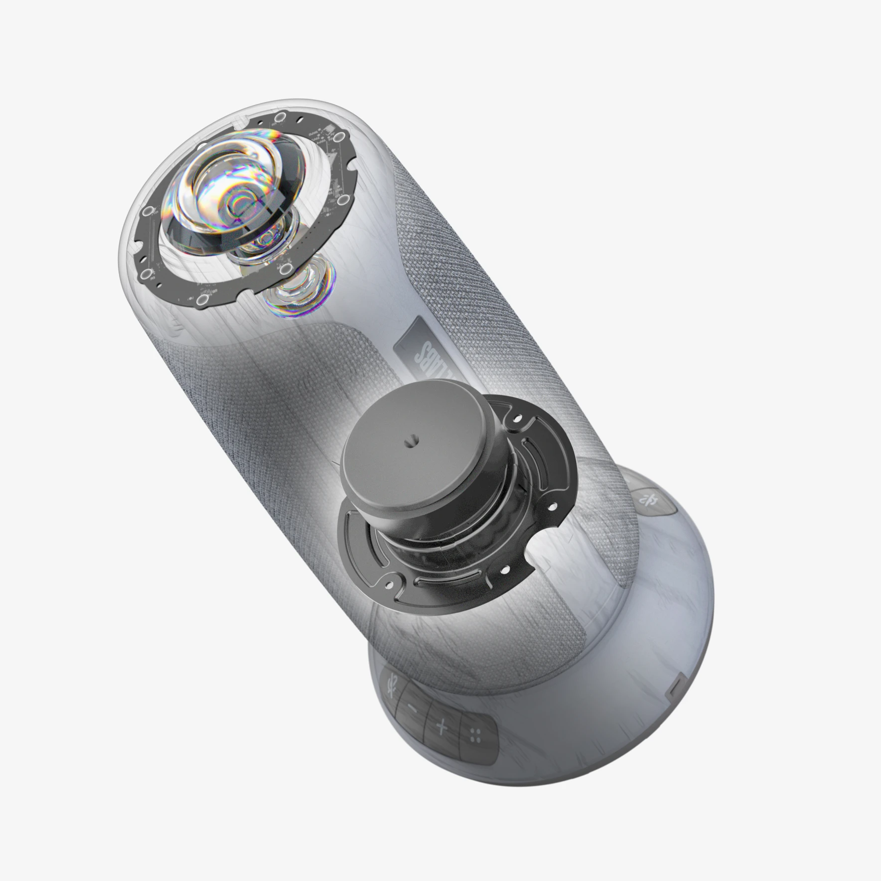 Meeting Owl 5 see-through rendering showing components