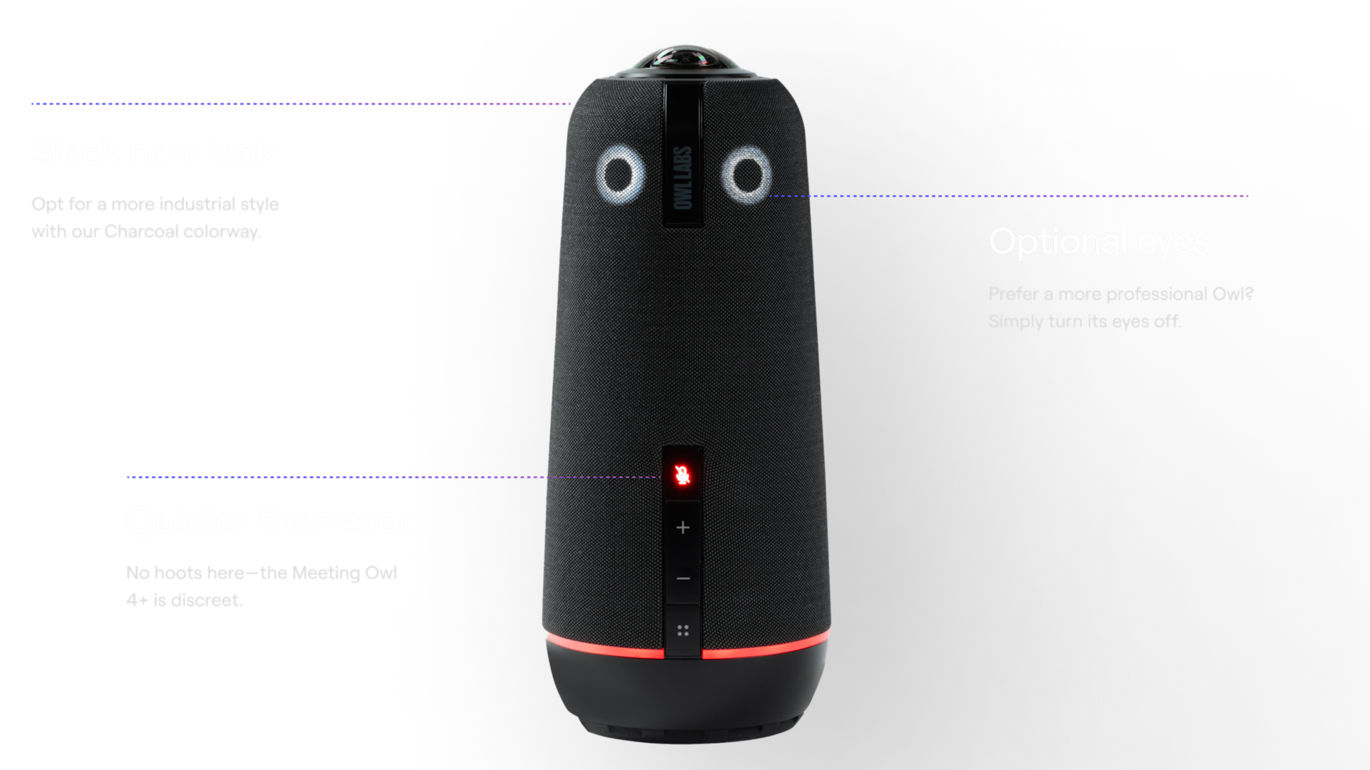 Product PDP | Meeting Owl 4+ | Buttoned Up