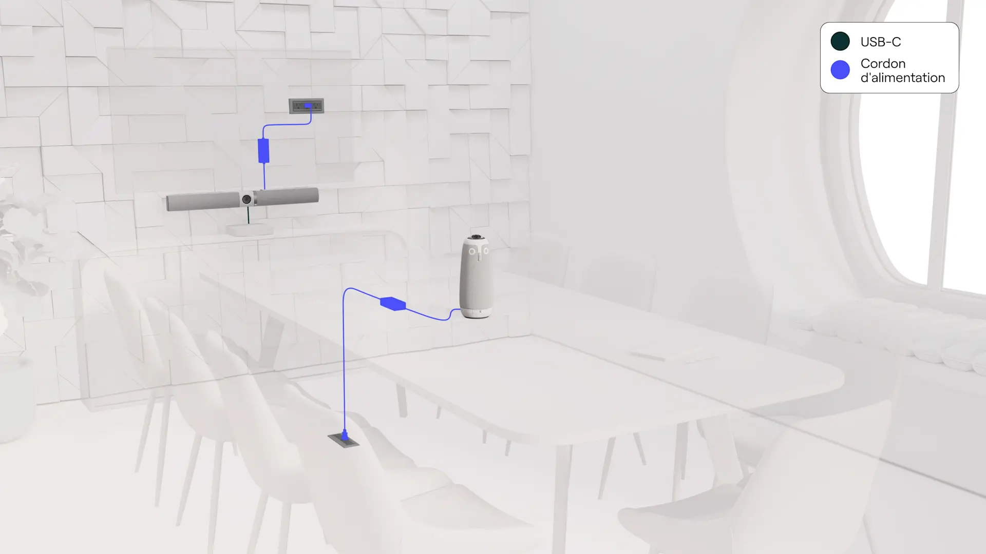 Large Room Video Conferencing Solutions. Meeting Owl 3, Owl Bar