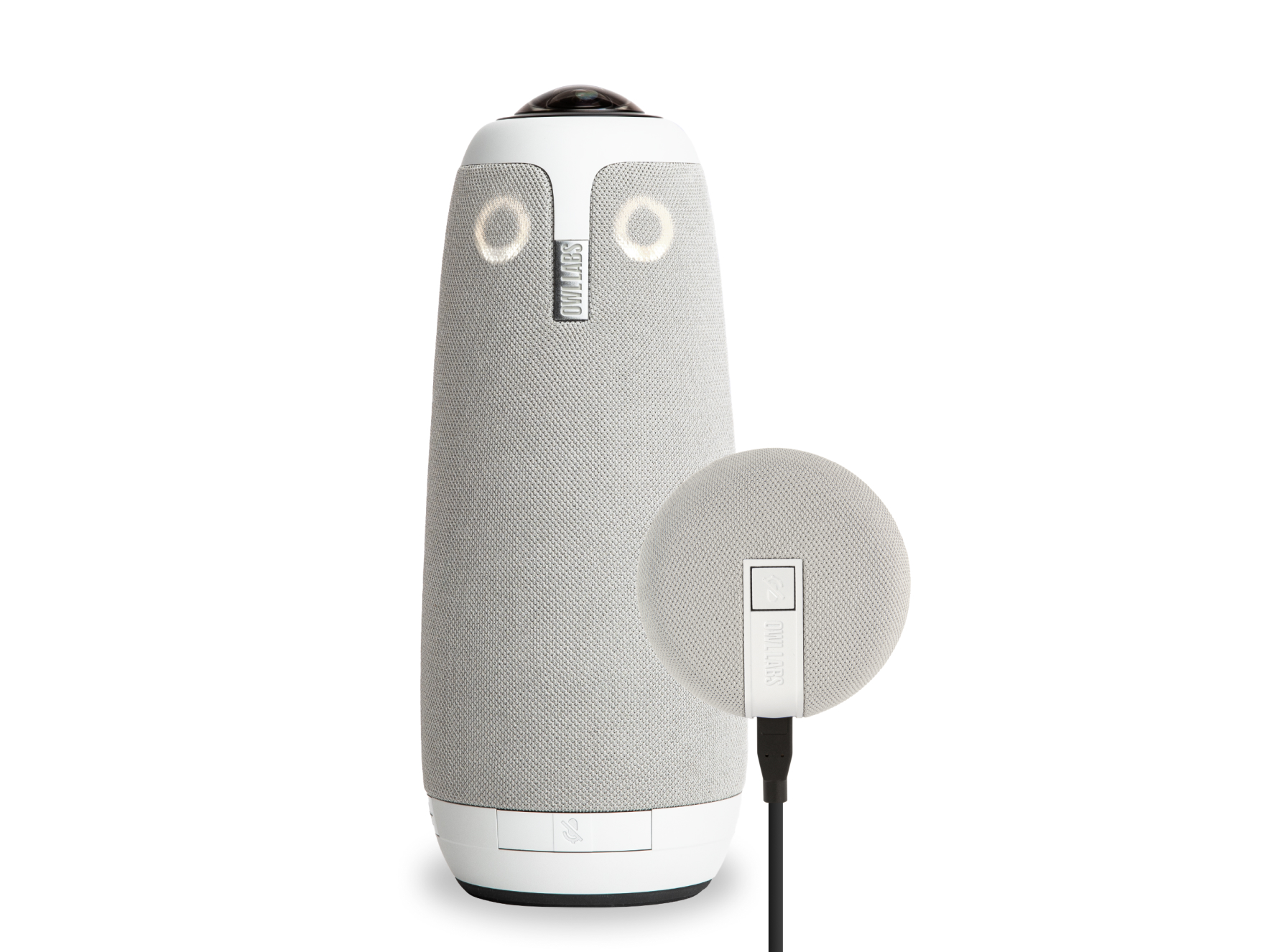 Meeting Owl 3 + Expansion Mic – Extend Audio 8ft (2.5m) for Larger
