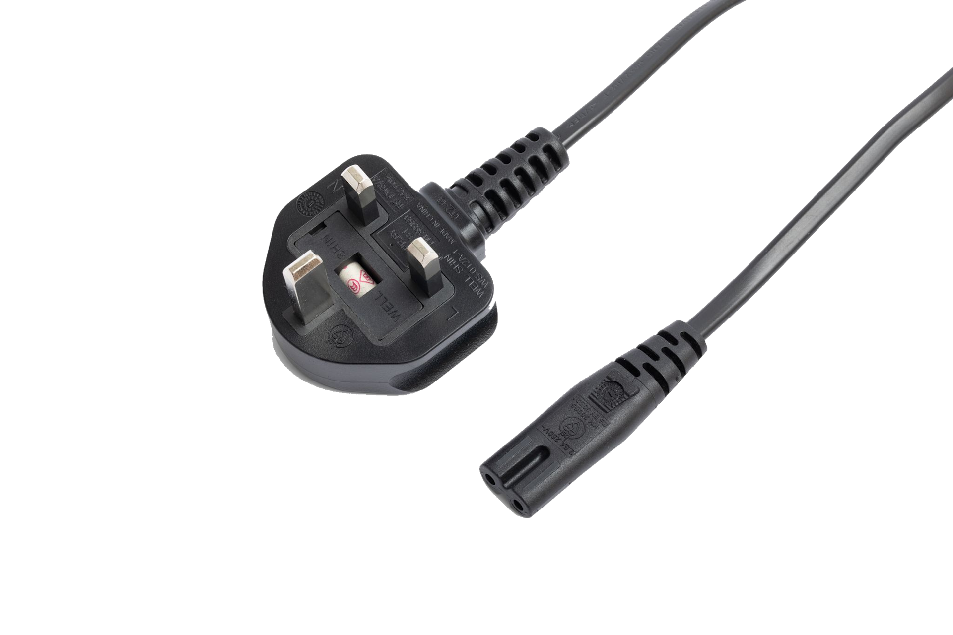 Line Cord UK - Transparent BG