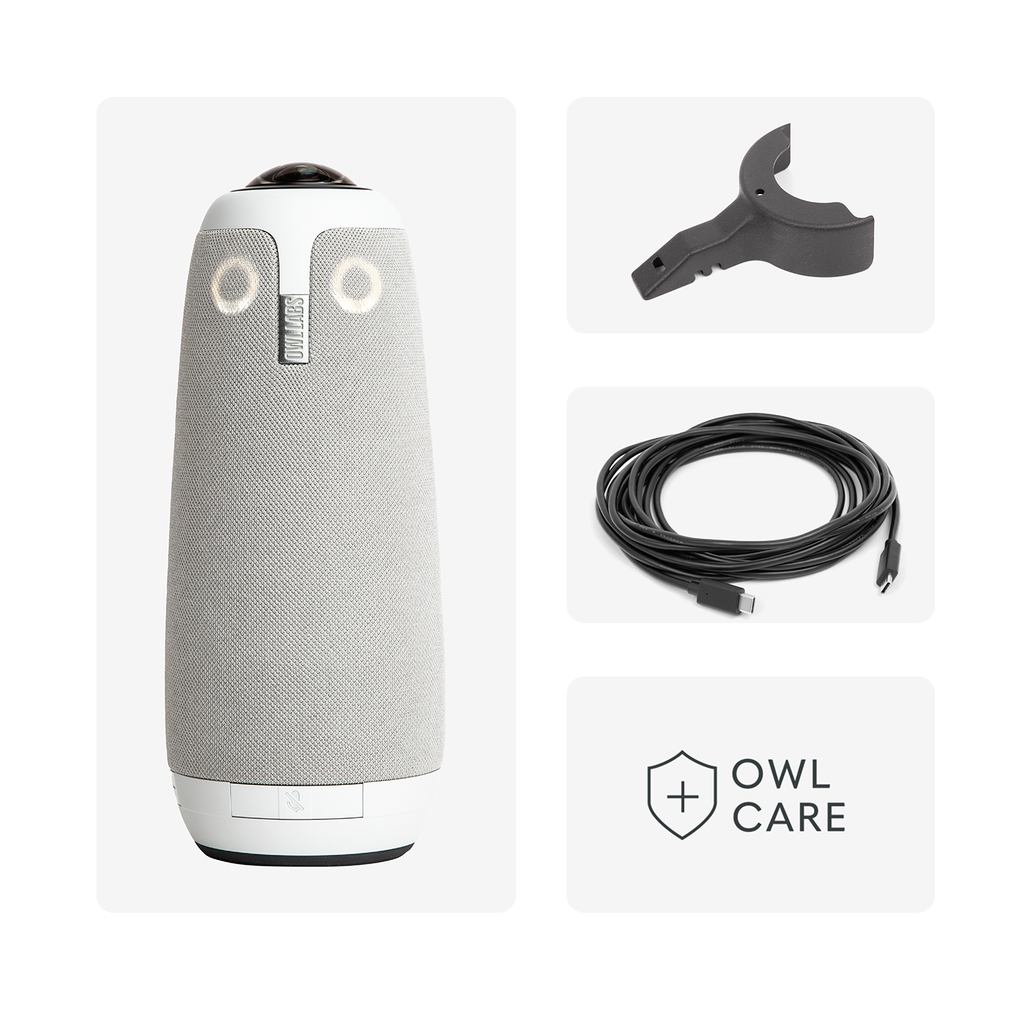 Meeting Owl 3: 360° Video Conferencing Camera, Mic, and Speaker