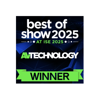 AV TECHNOLOGY BEST OF SHOW