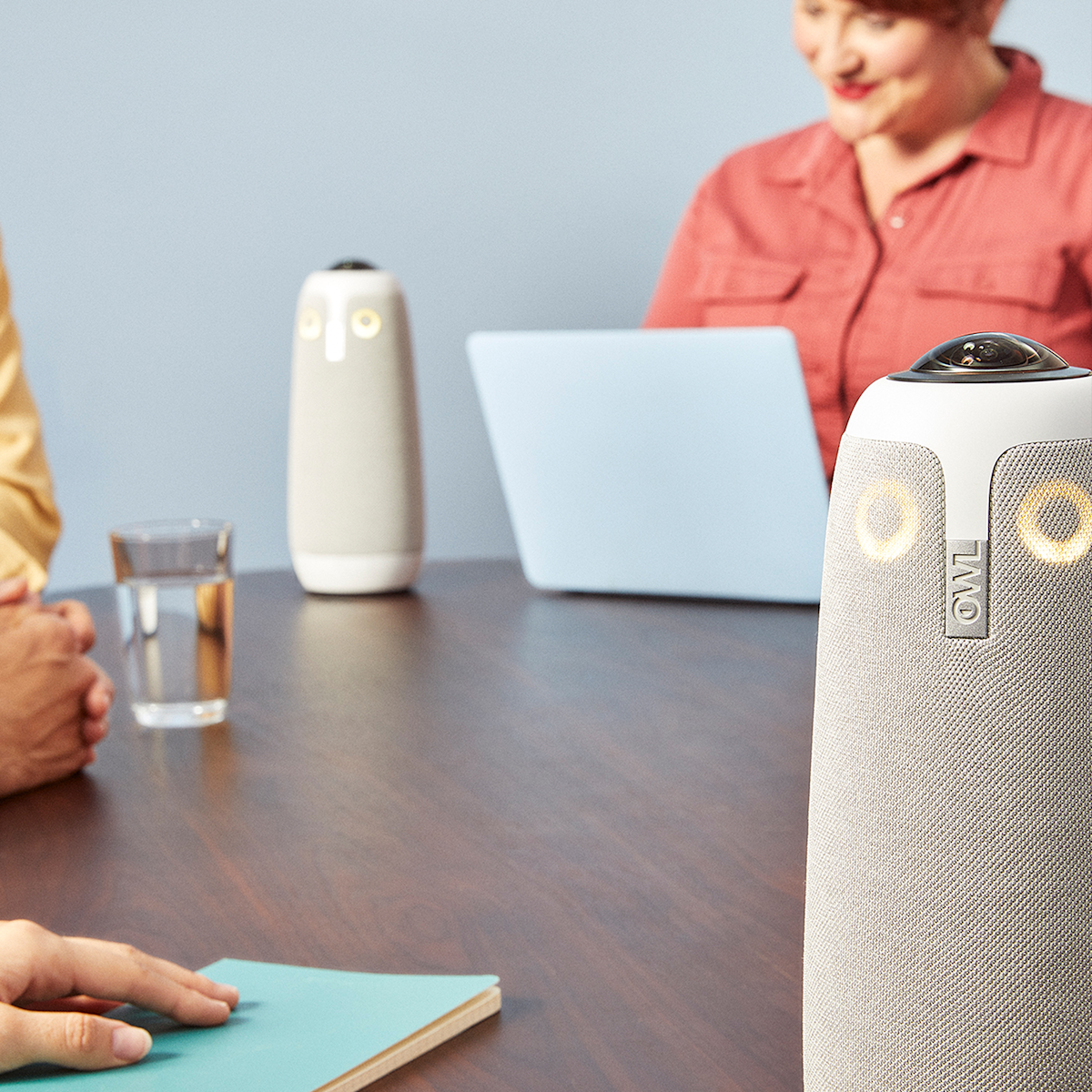 2 x Meeting Owl 3 (Next Generation) 360-graden, 1080p HD Smart Video ...