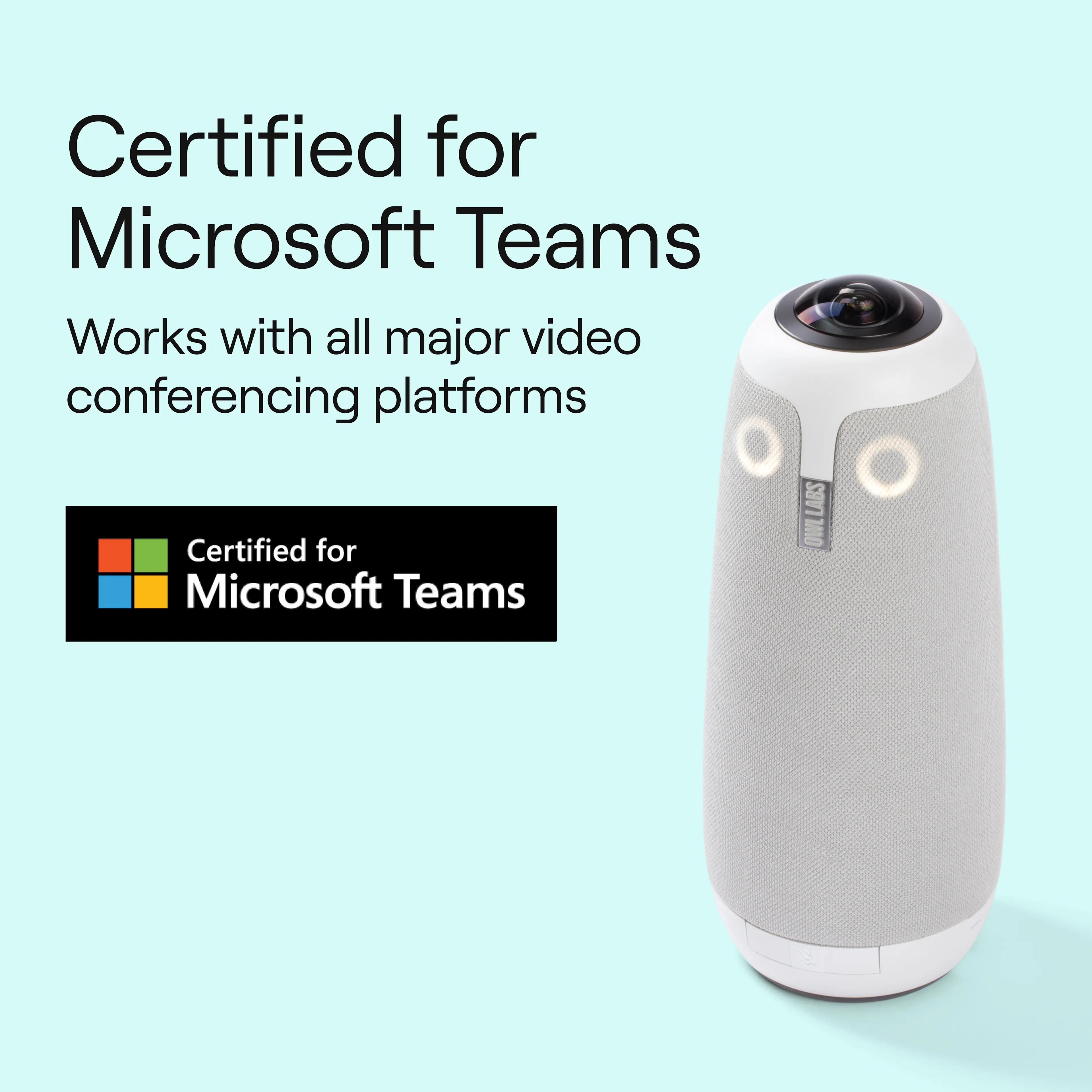 Meeting Owl 3: Certified for Microsoft Teams