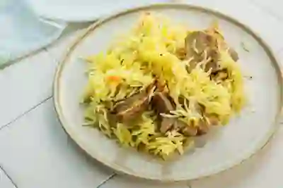 Mano skaniausias plovas su kiauliena