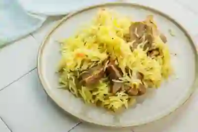 Mano skaniausias plovas su kiauliena