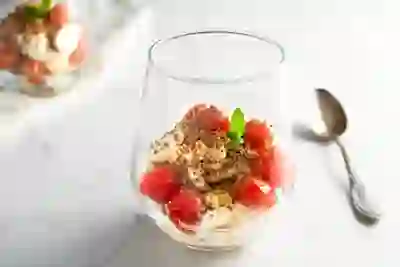 Sluoksniuotas maskarponės desertas