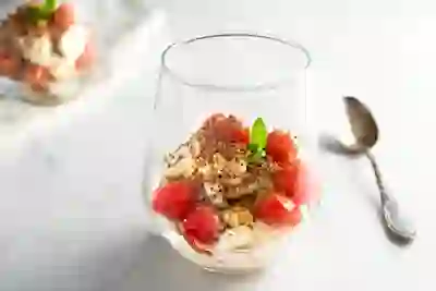 Sluoksniuotas maskarponės desertas