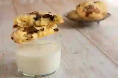 Minkšti sausainiai su šokoladu