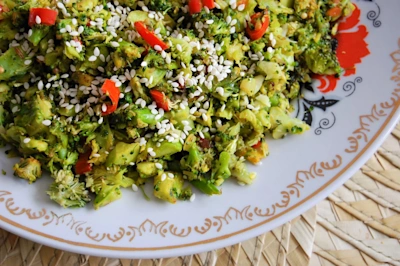 Brokolių "ryžiai" per 10 minučių