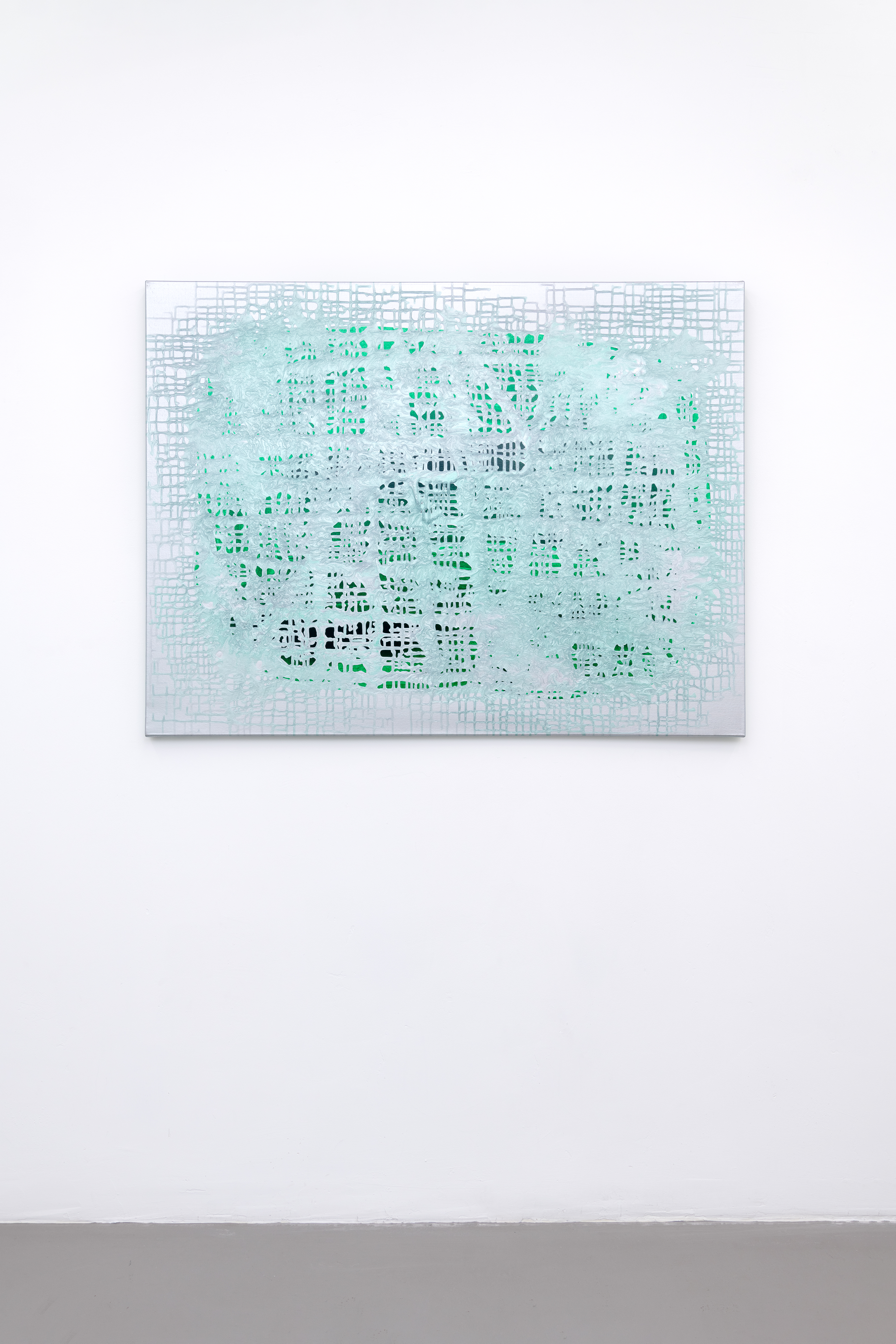 Servane Mary, Surface-level myths, 2023, Acrylic on canvas, 36 x 48 inches 02