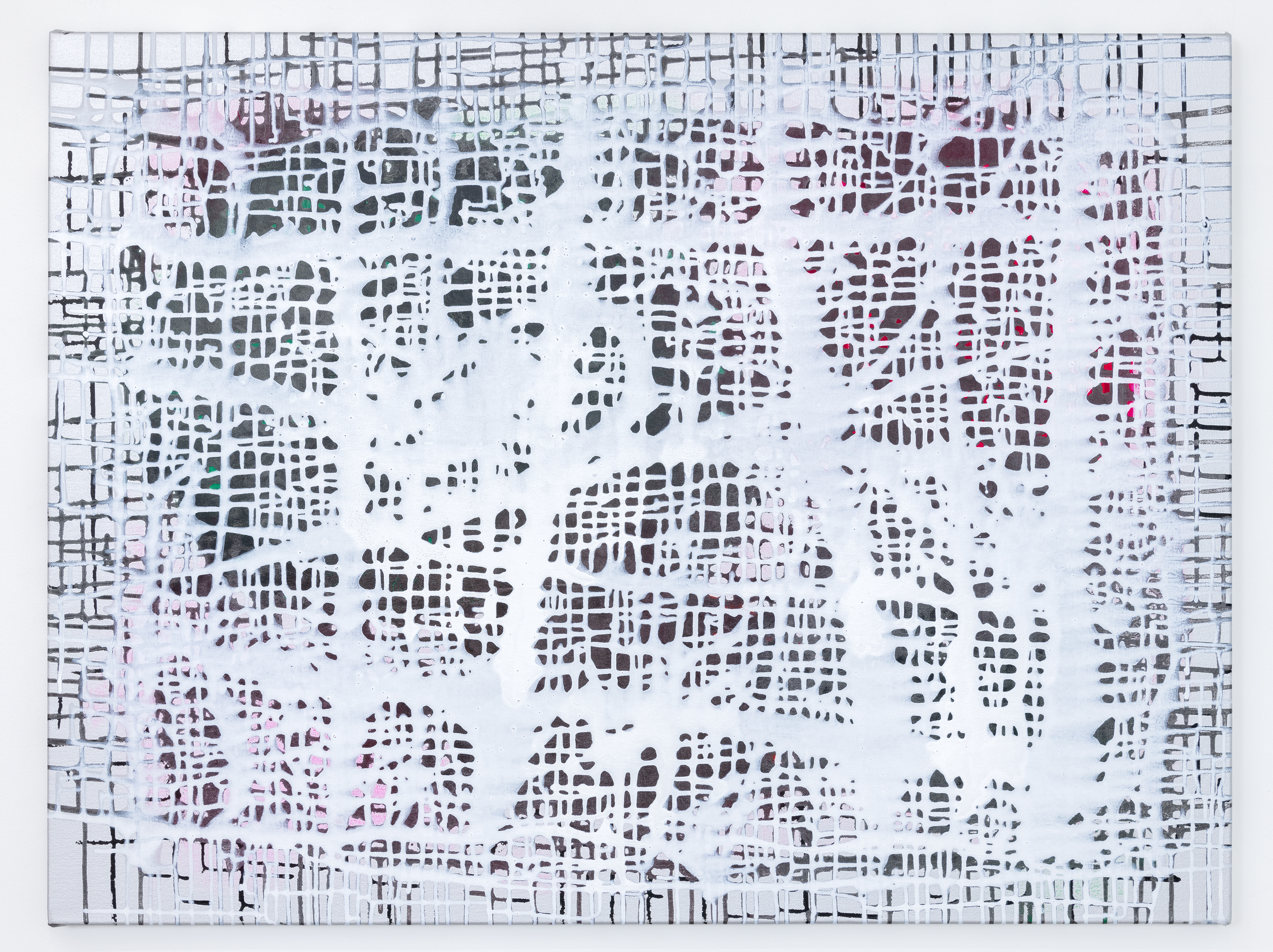 Servane Mary, Field, 2023, Acrylic on canvas, 30 x 40 inches 01