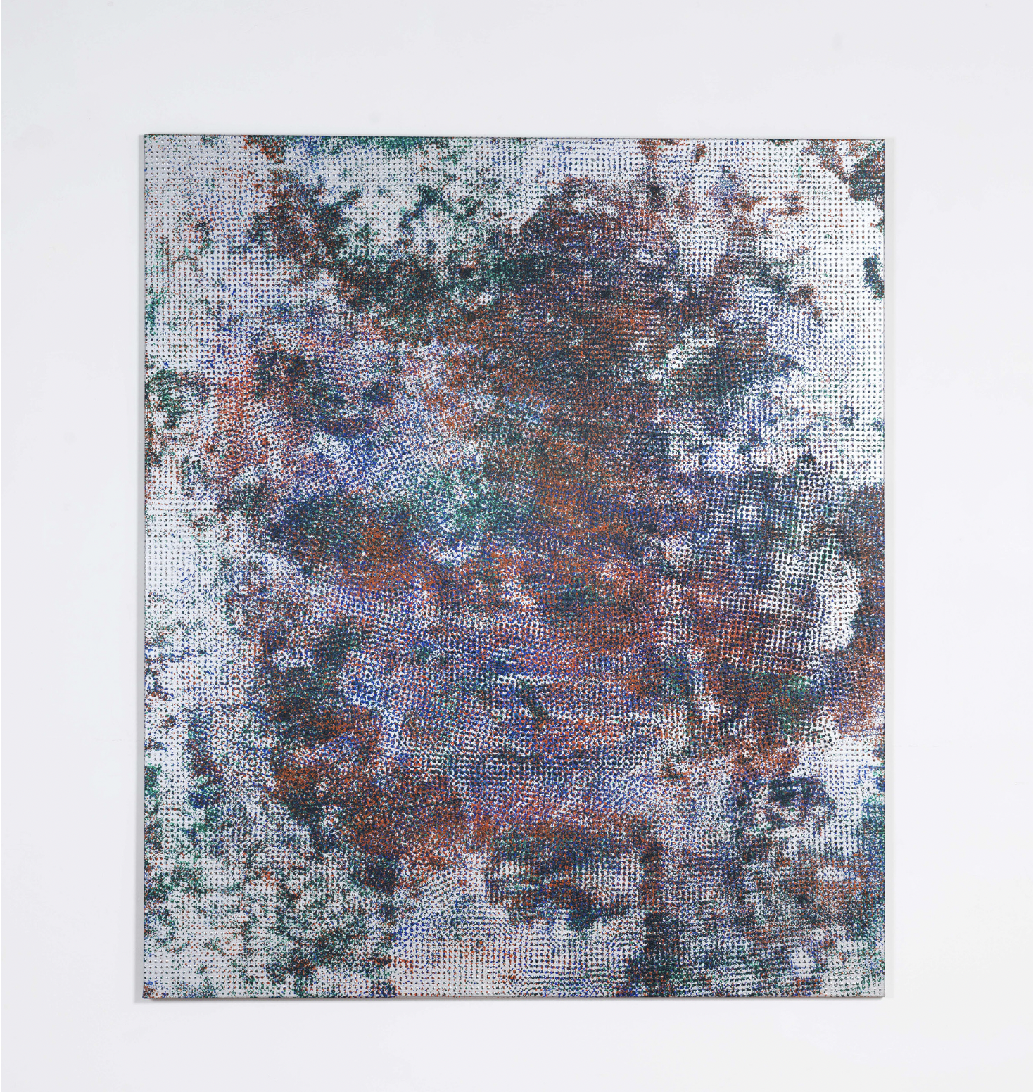 Acrylic on canvas, 199.4 x 171.4 cm, 78 1/2 x 67 1/2 in