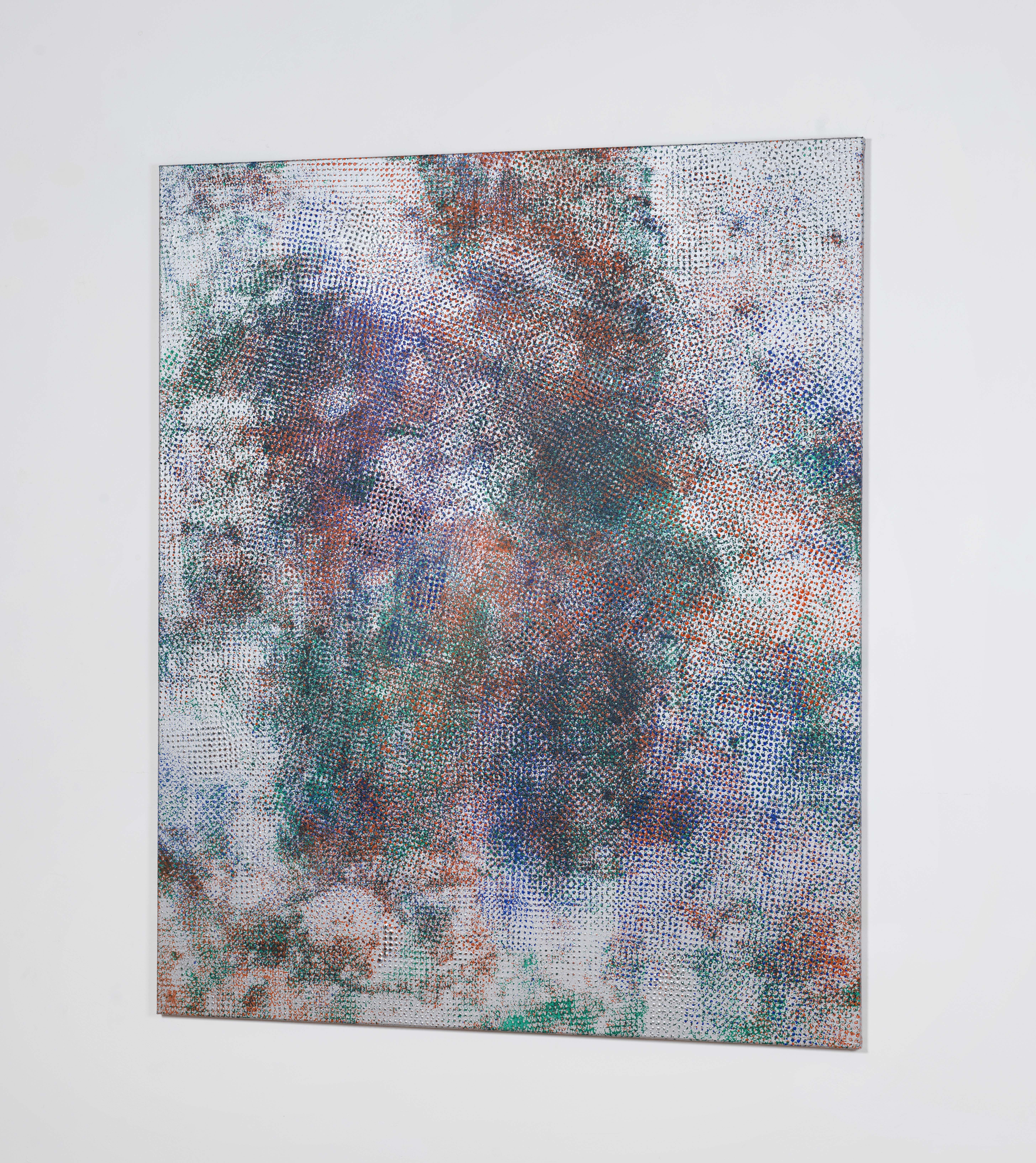 Acrylic on canvas, 77 x 64 in (195.6 x 162.6 cm)