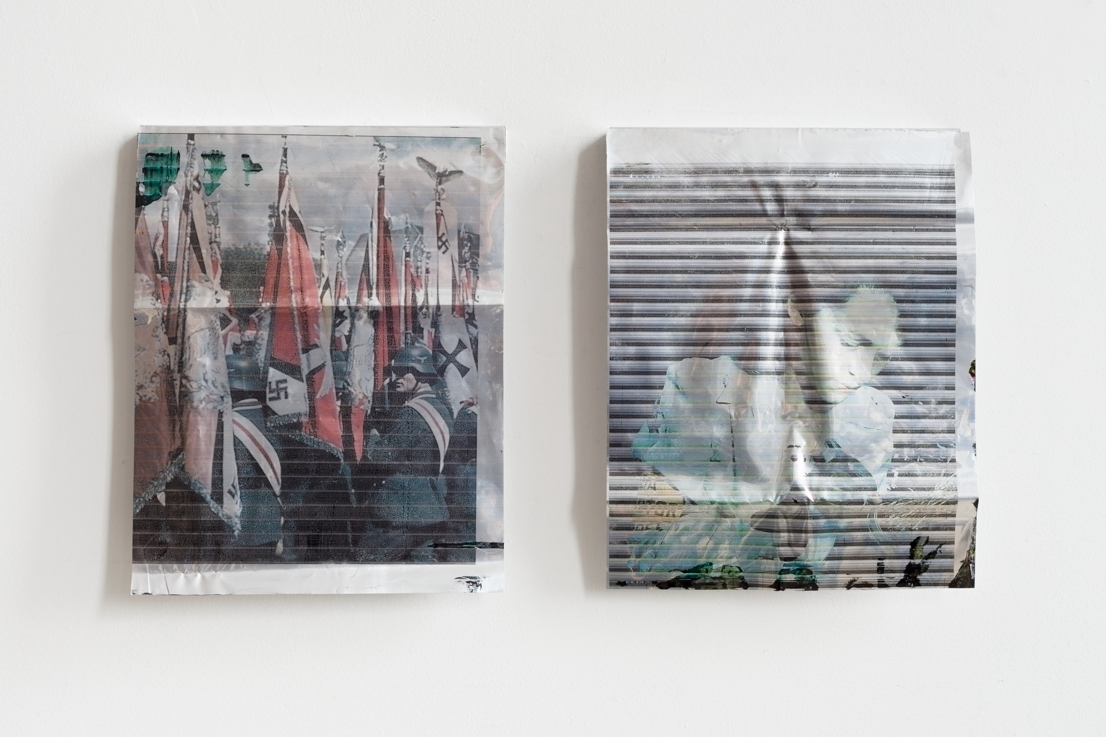 Printed rescue blankets