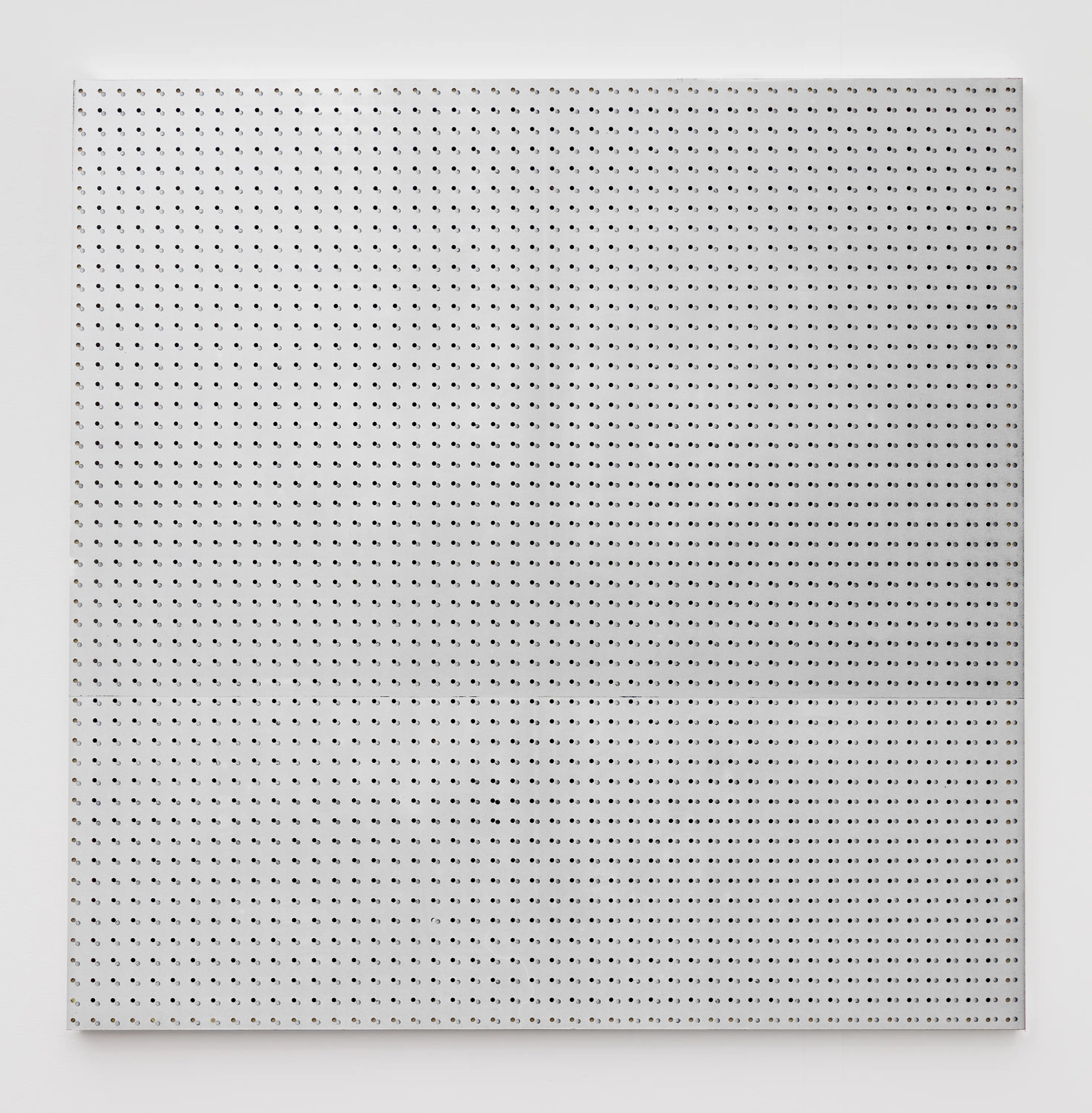 silkscreen on pegboard