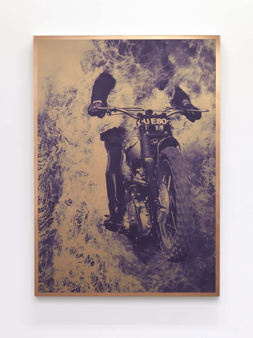 Print, motorcyclist