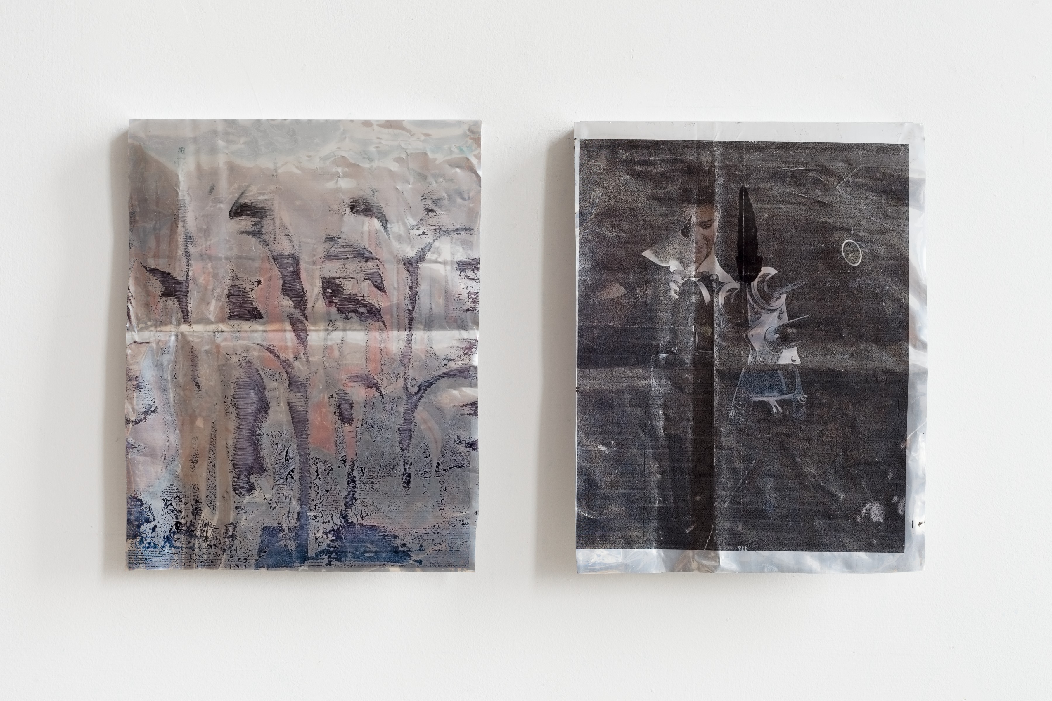 Printed rescue blankets