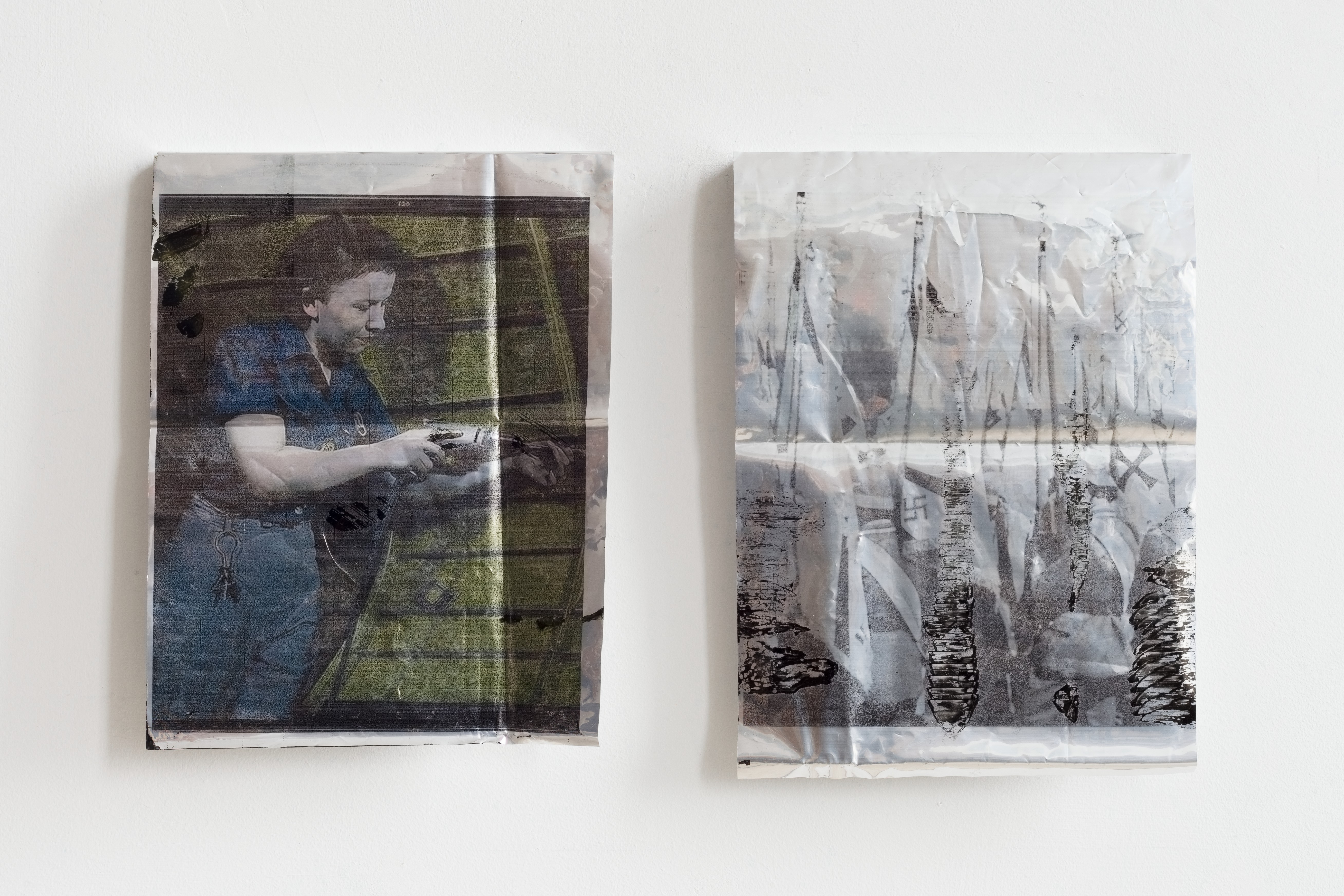 Printed rescue blankets