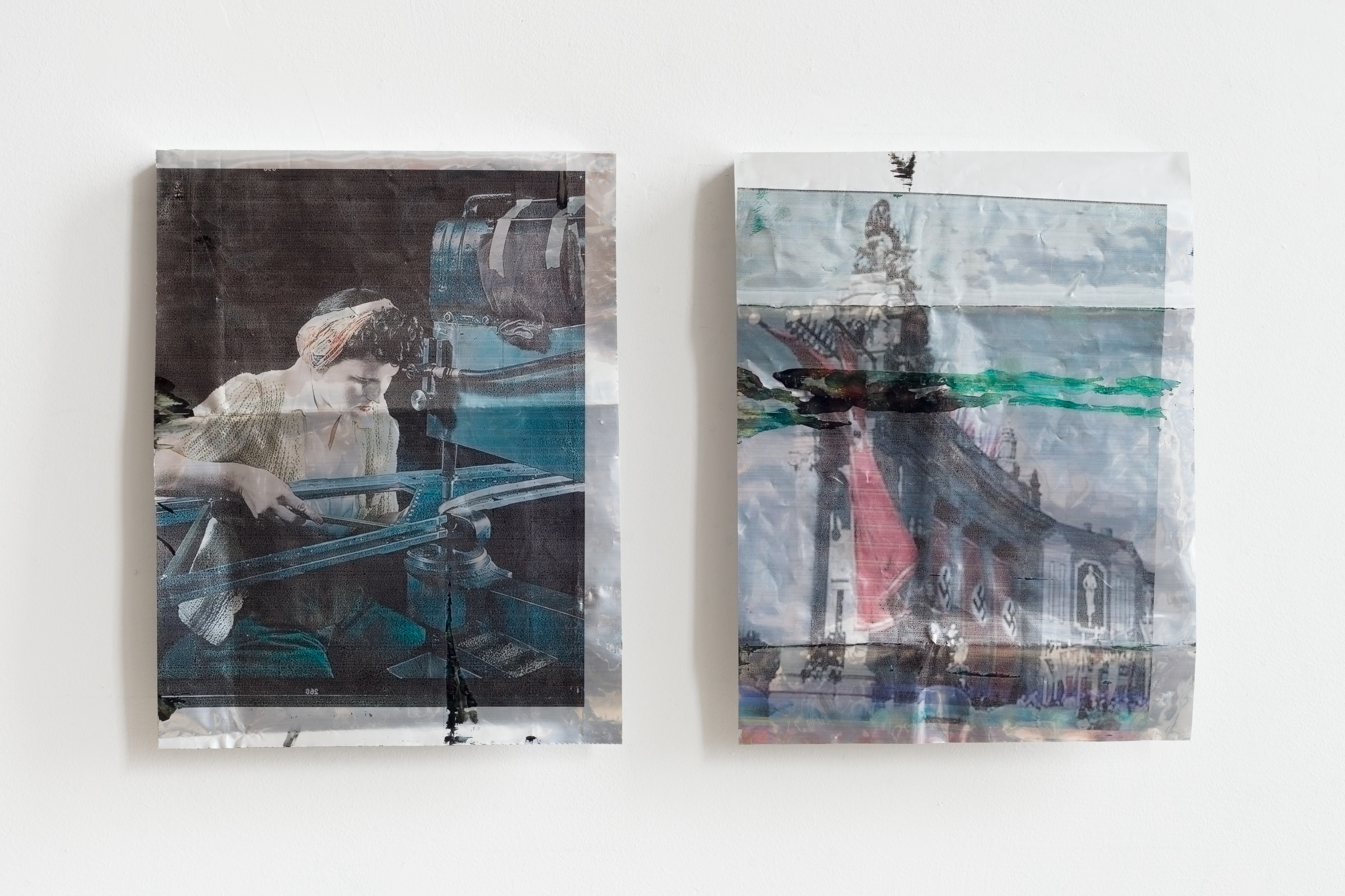 Printed rescue blankets