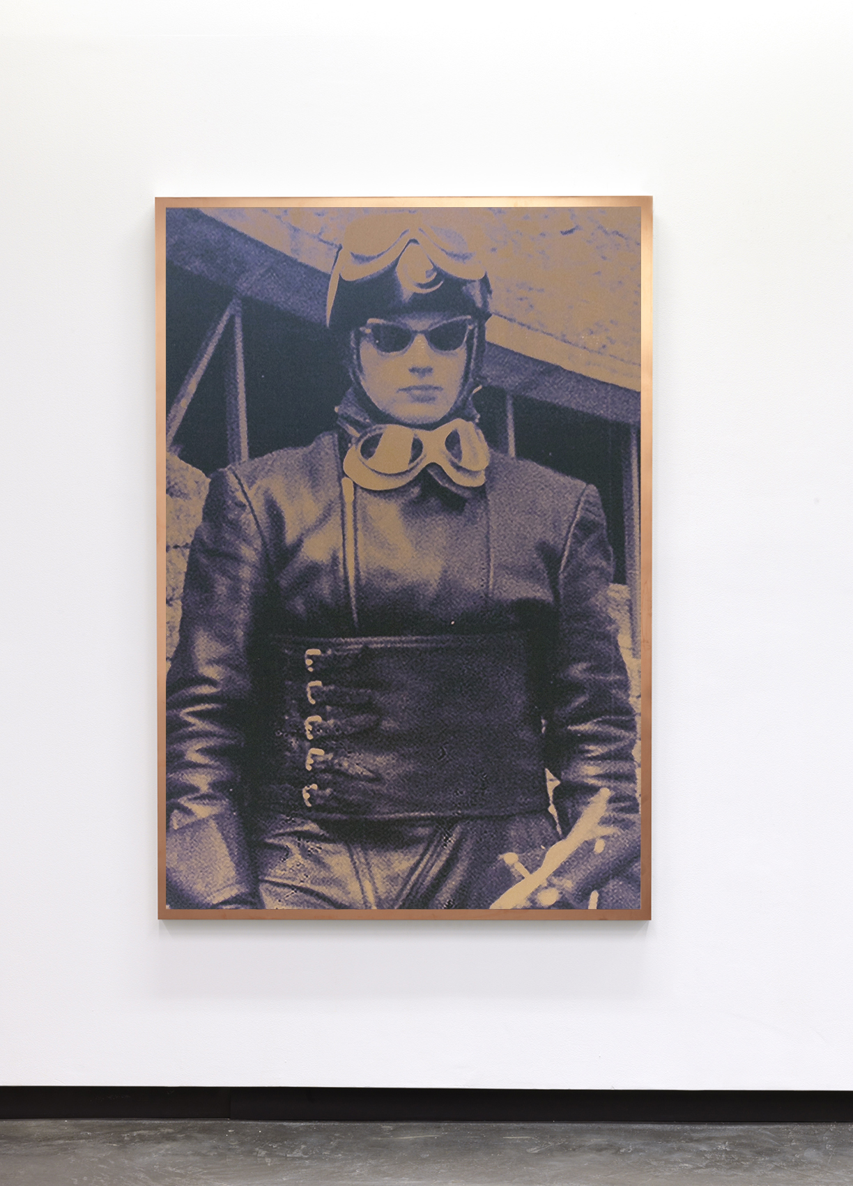 biker copper apalazzo flat 