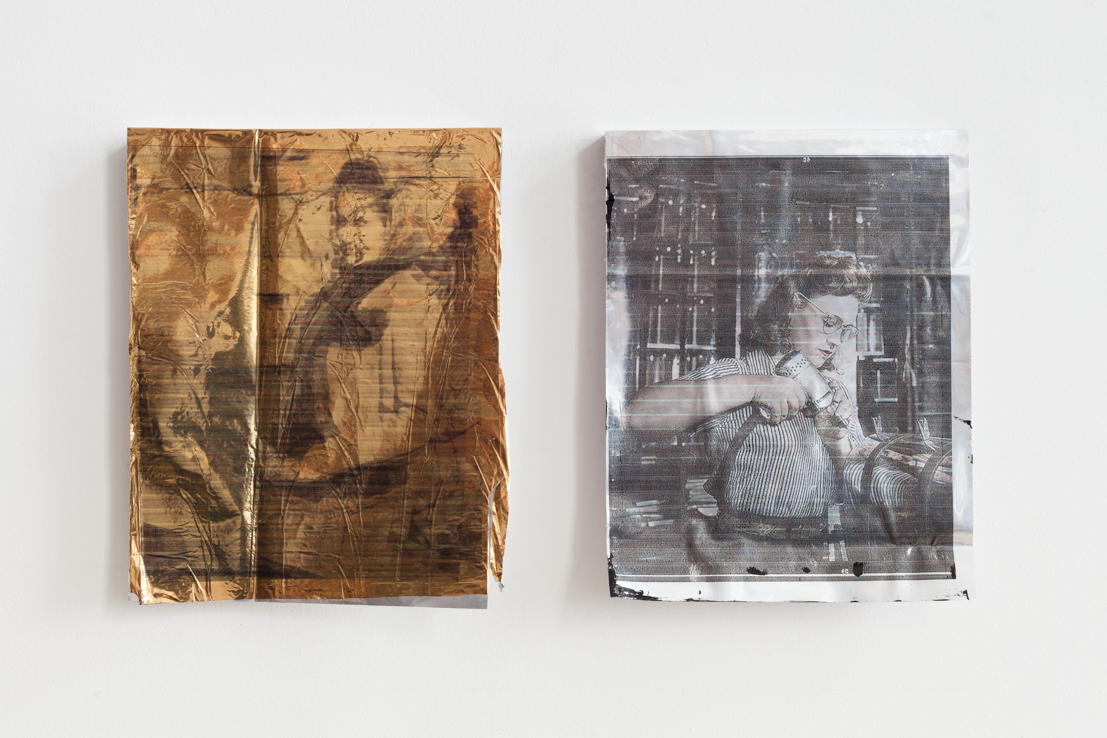 Printed rescue blankets