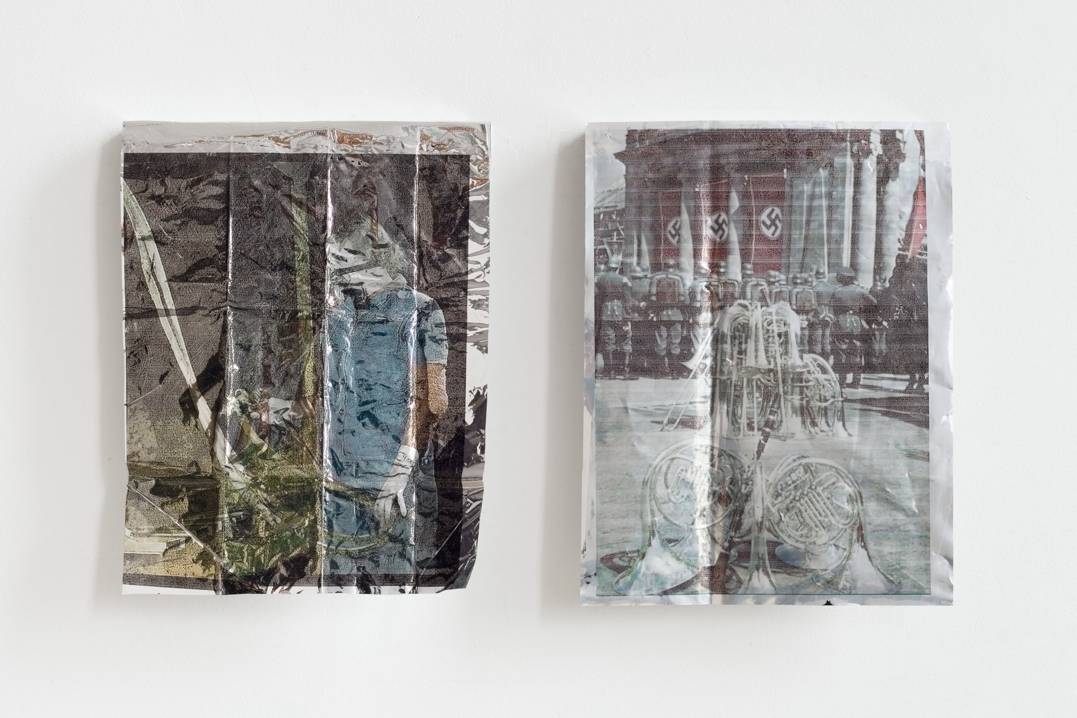 Printed rescue blankets