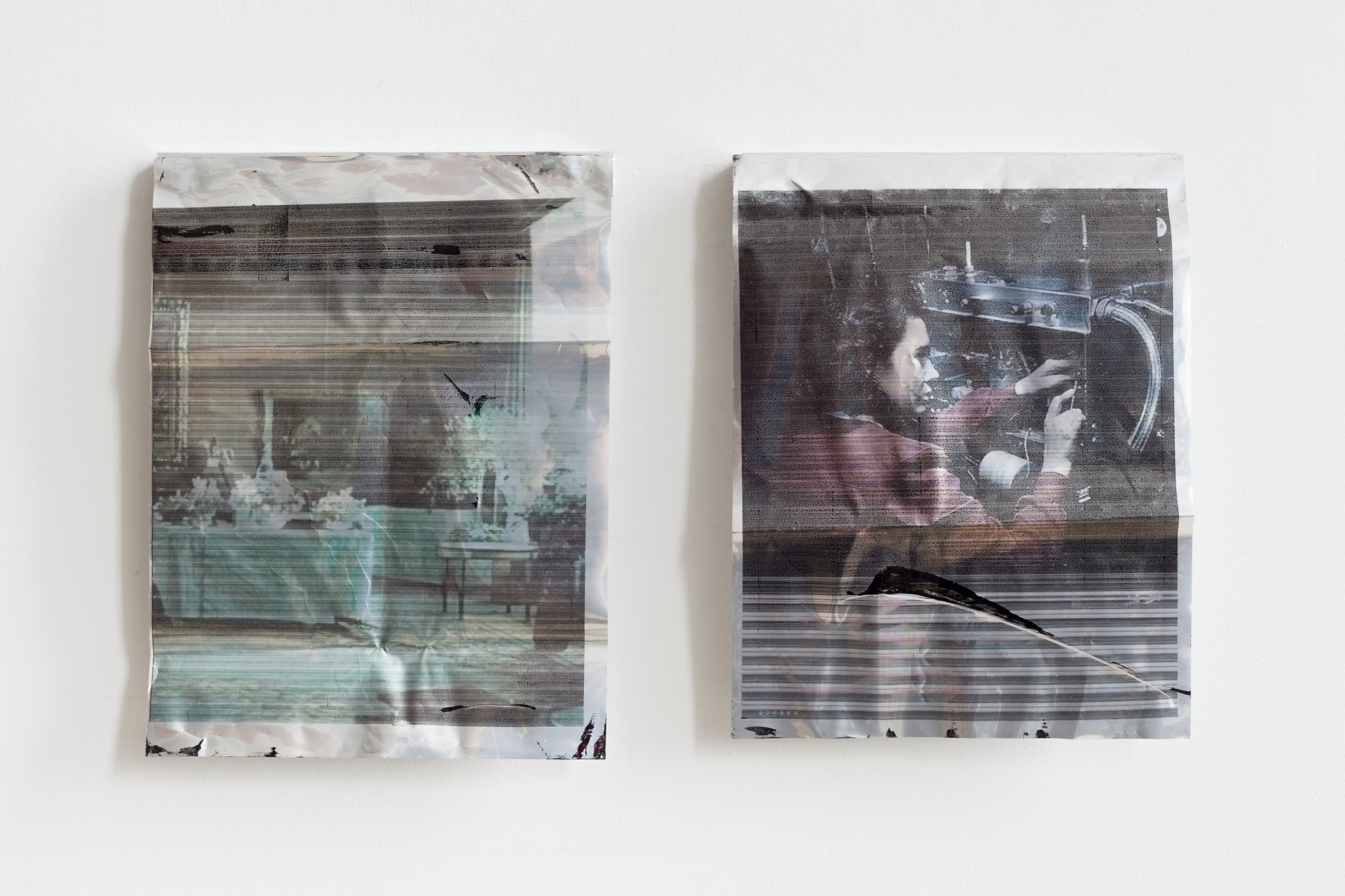 Printed rescue blankets