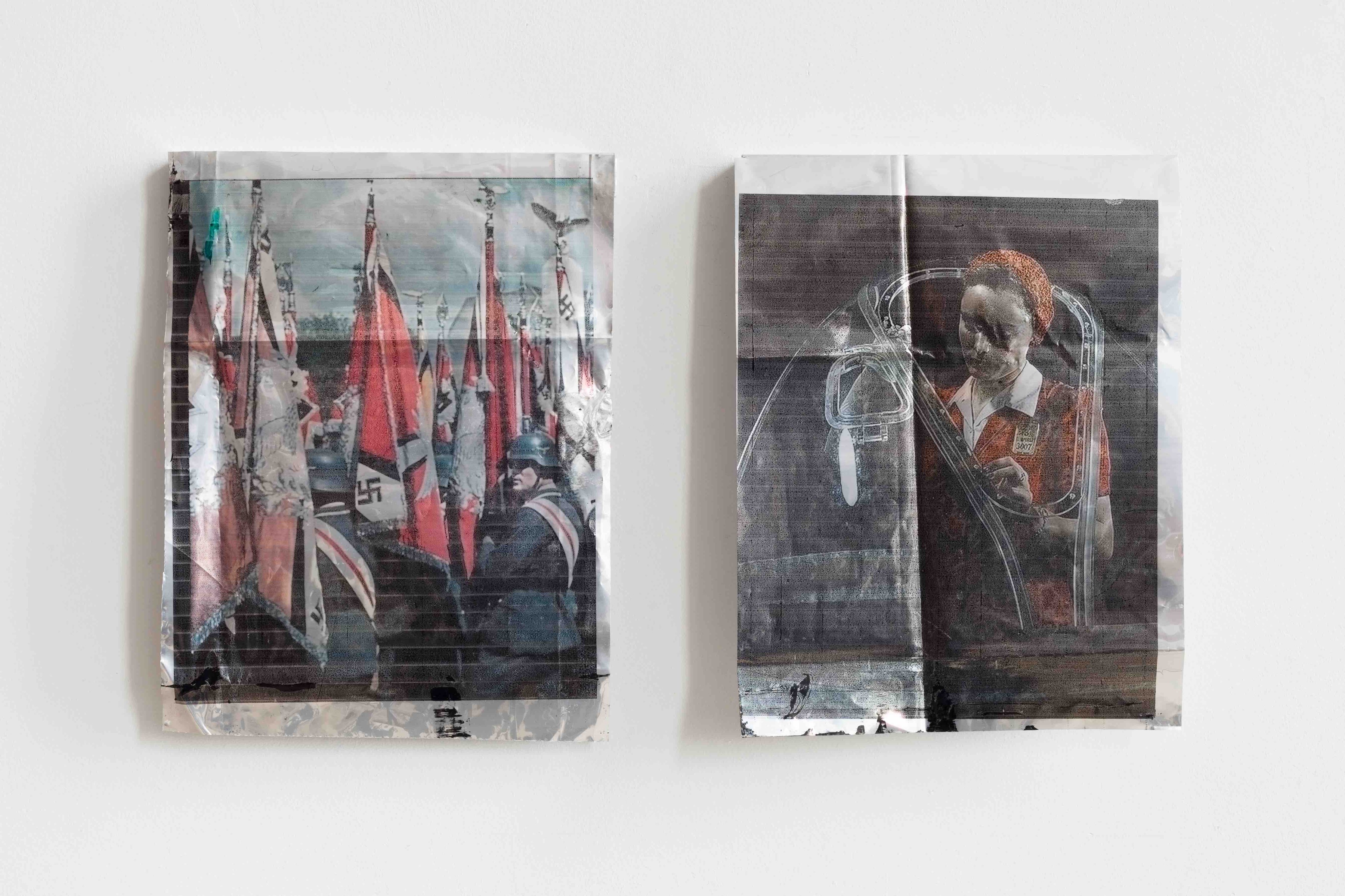 Printed rescue blankets