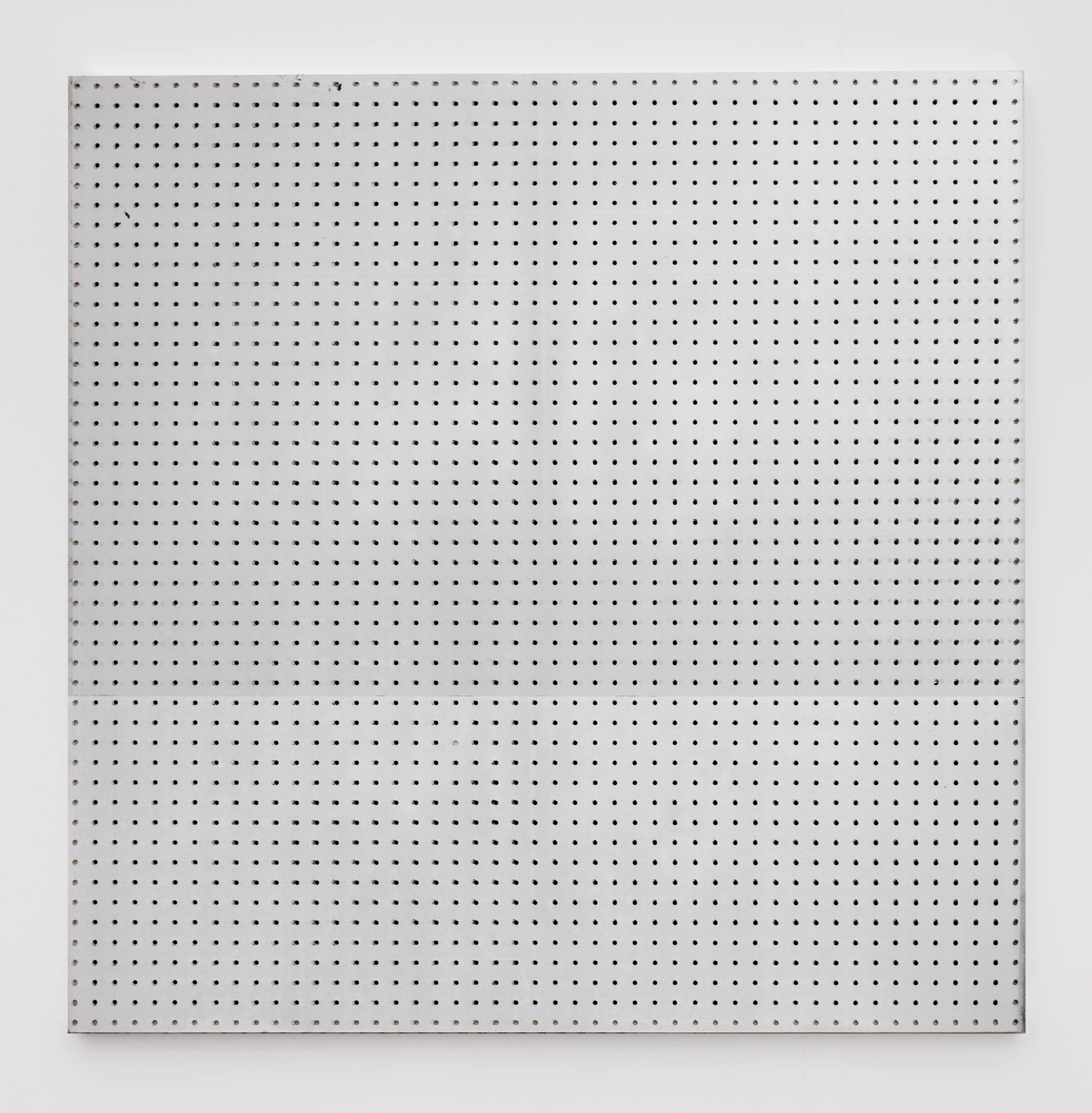 silkscreen on pegboard