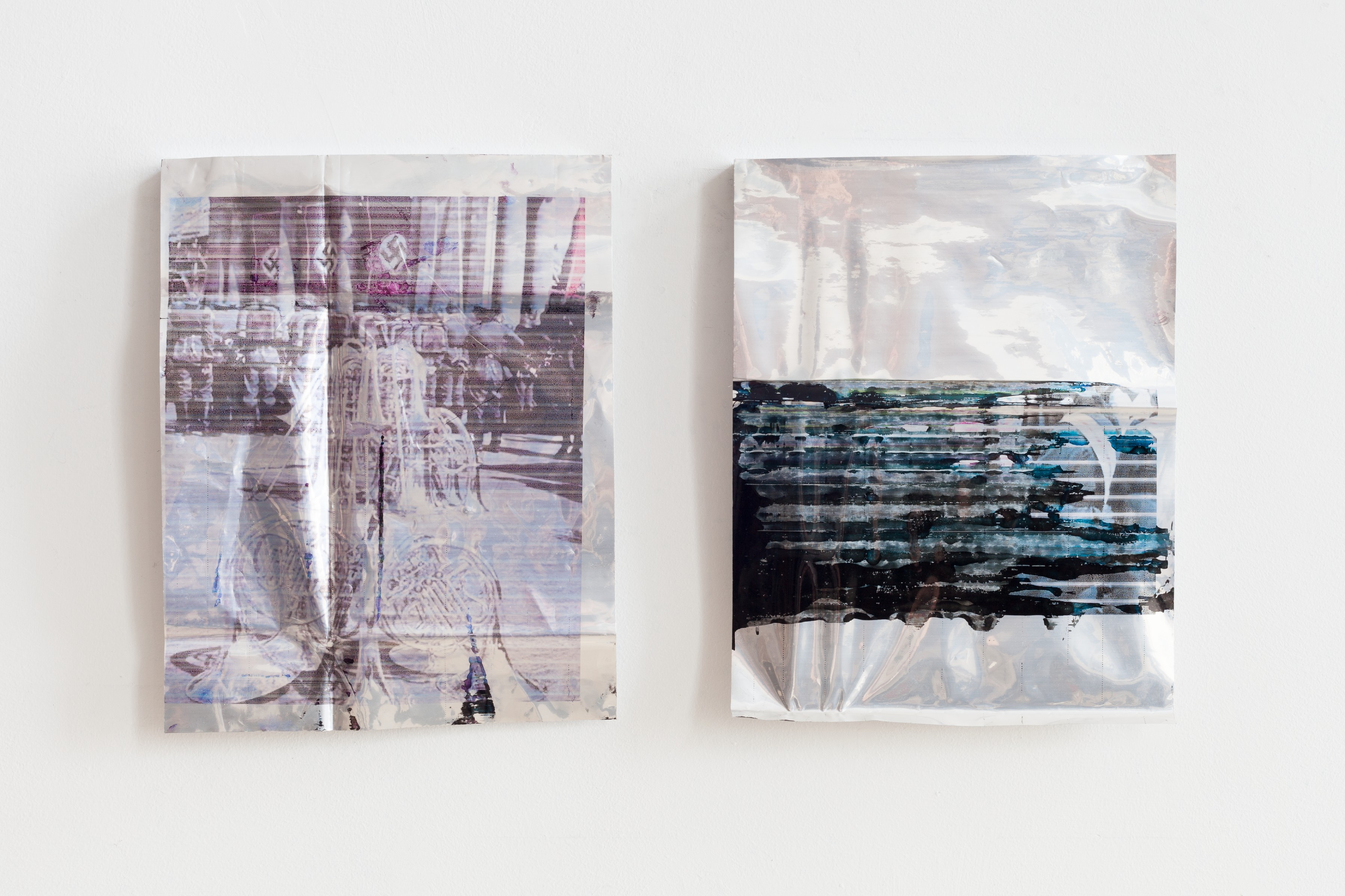 Printed rescue blankets