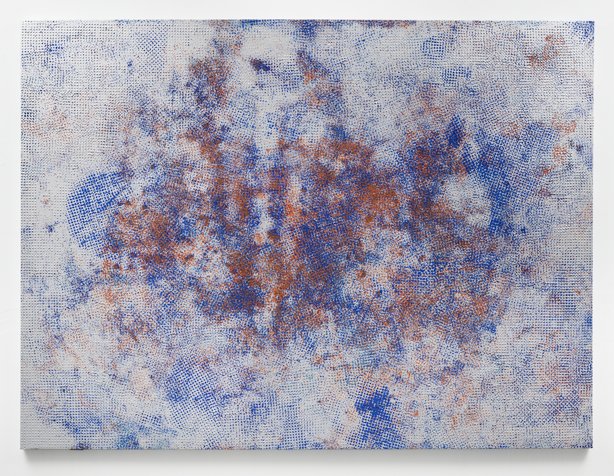 Acrylic on canvas, 78 x 104 in.