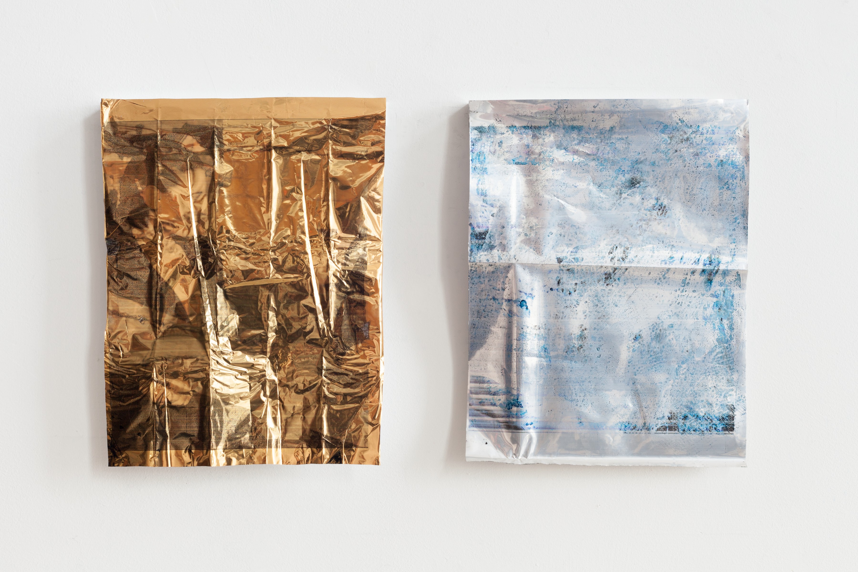 Printed rescue blankets