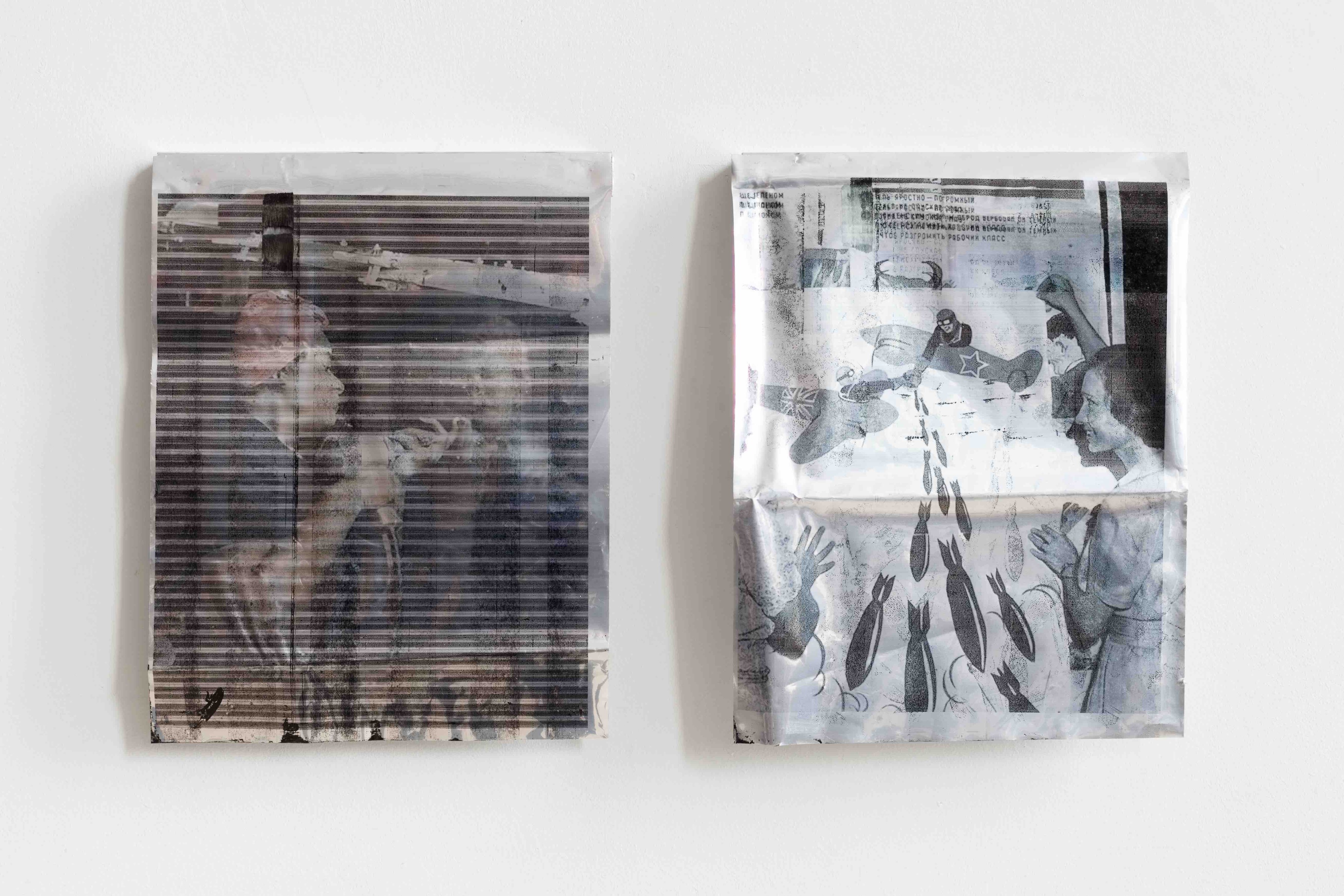 Printed rescue blankets