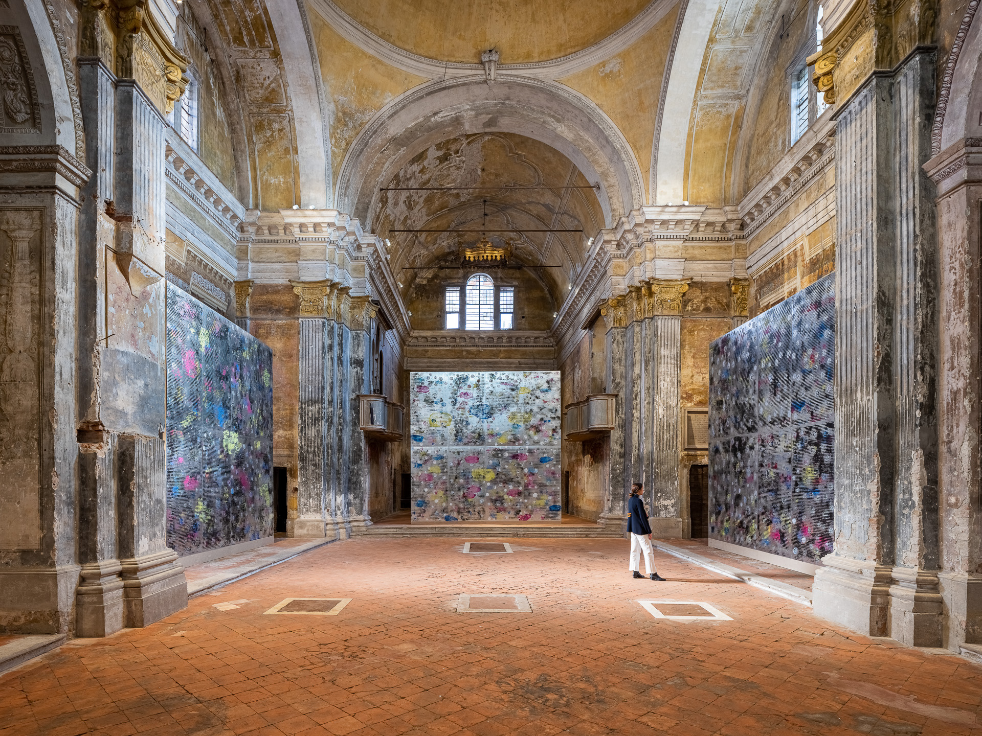 Installation view of Glitches exhibit